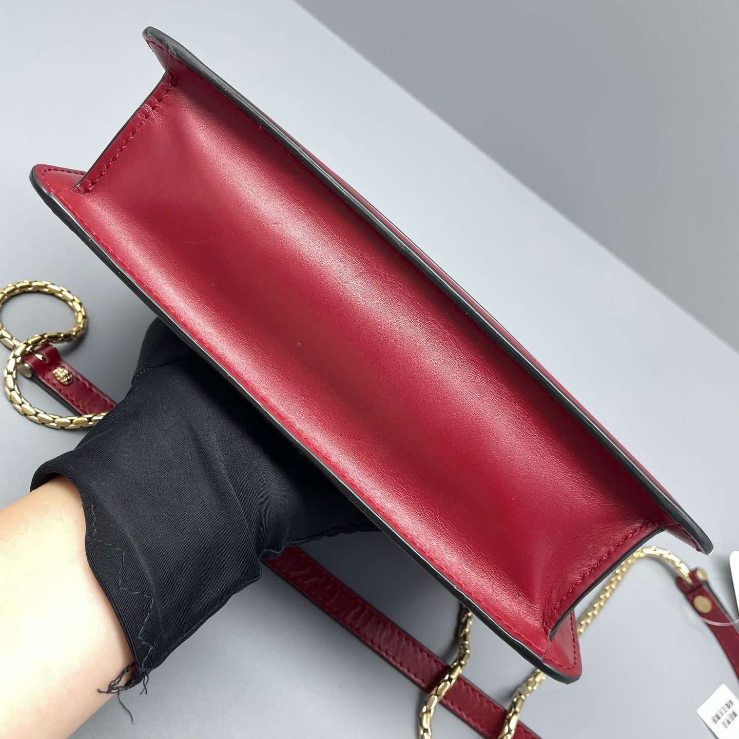 Bvlgari - Serpenti Forever Flap Cover Bag 22135L7018 - Calfskin leather - Red - (Small)