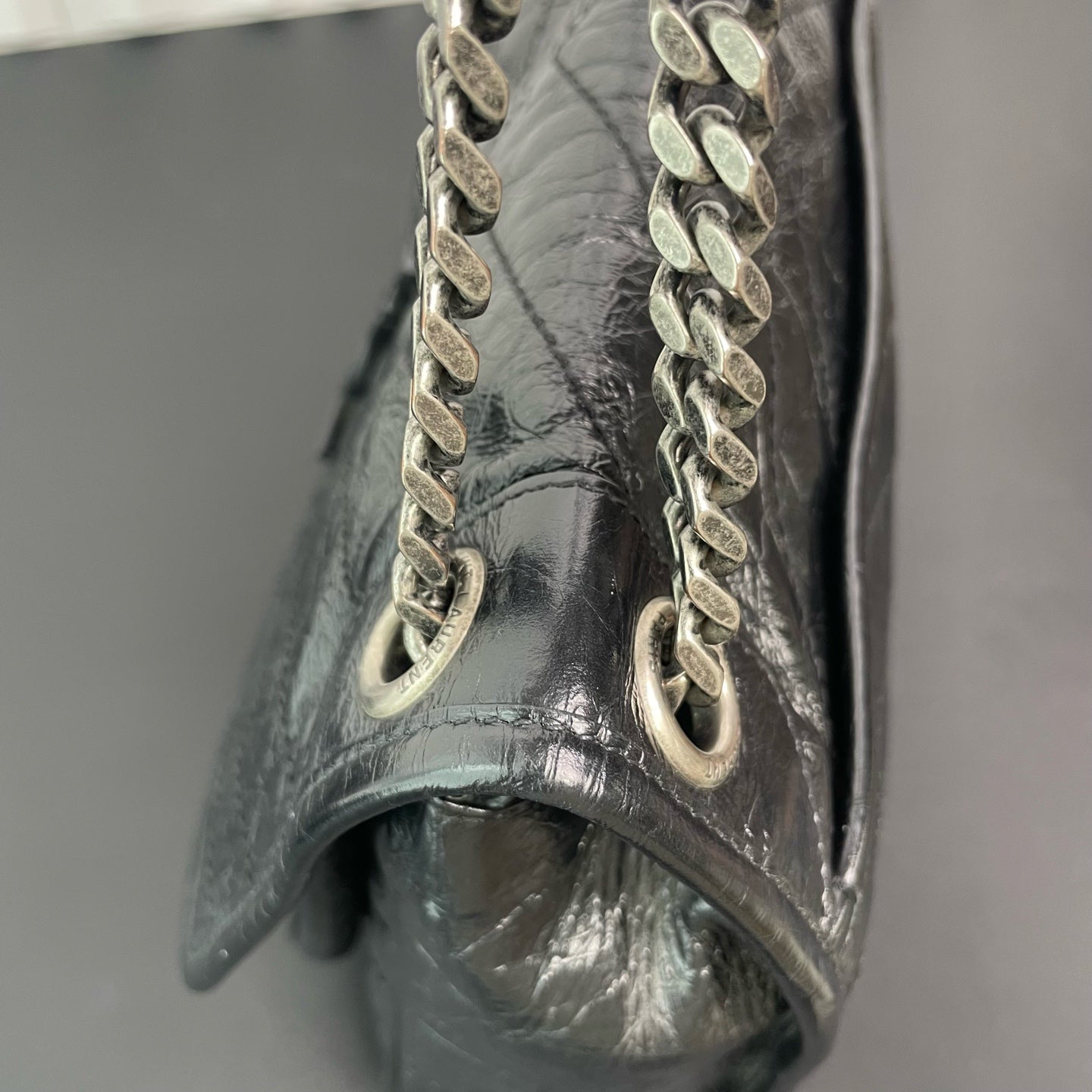 Saint Laurent - Niki - Leather - Black - (medium)