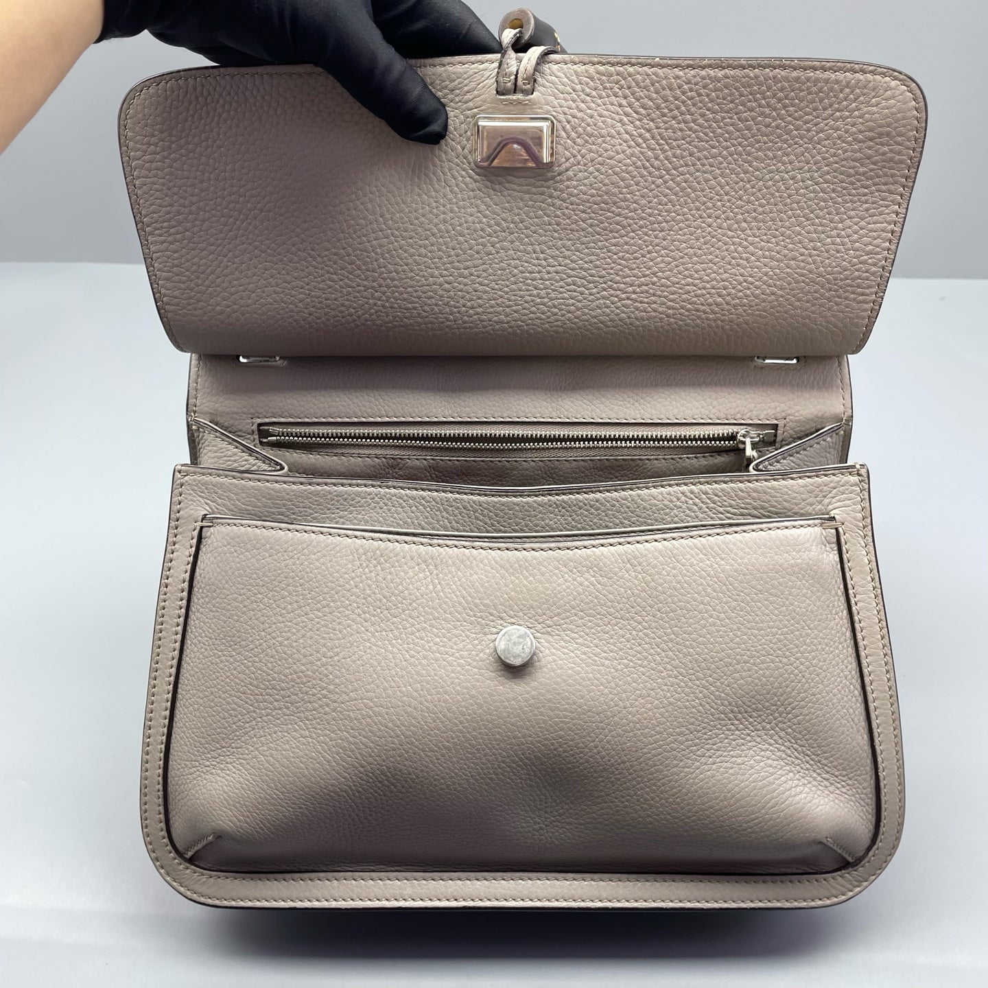 Gucci - Bamboo Tassel Shoulder Bag - Leather - Grey - (medium)
