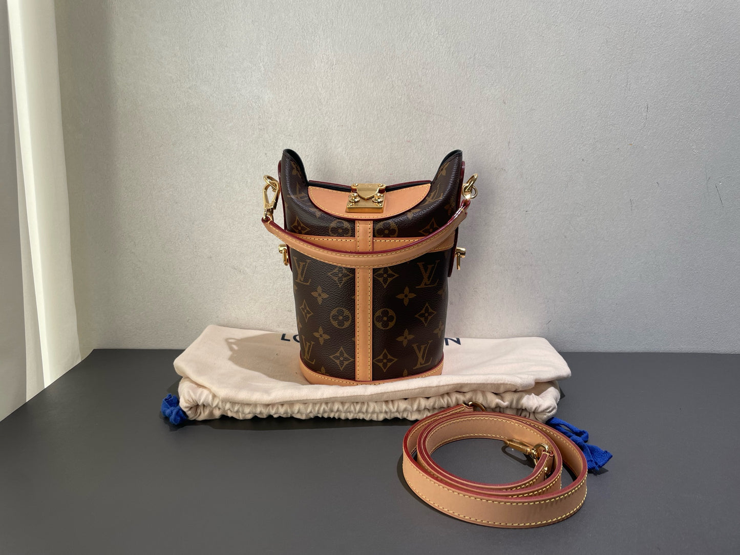 Louis Vuitton - Cannes Bag - Monogram coated canvas and Vachetta leather - Brown - (mini)