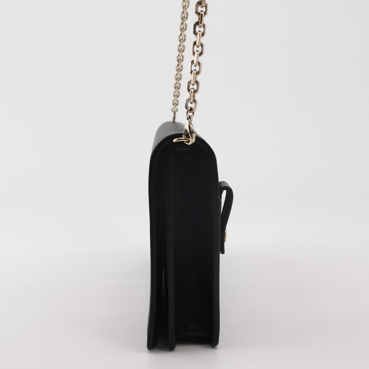 Dior - Dior Caro Wallet On Chain (WOC) - Grained leather - Black - (mini)