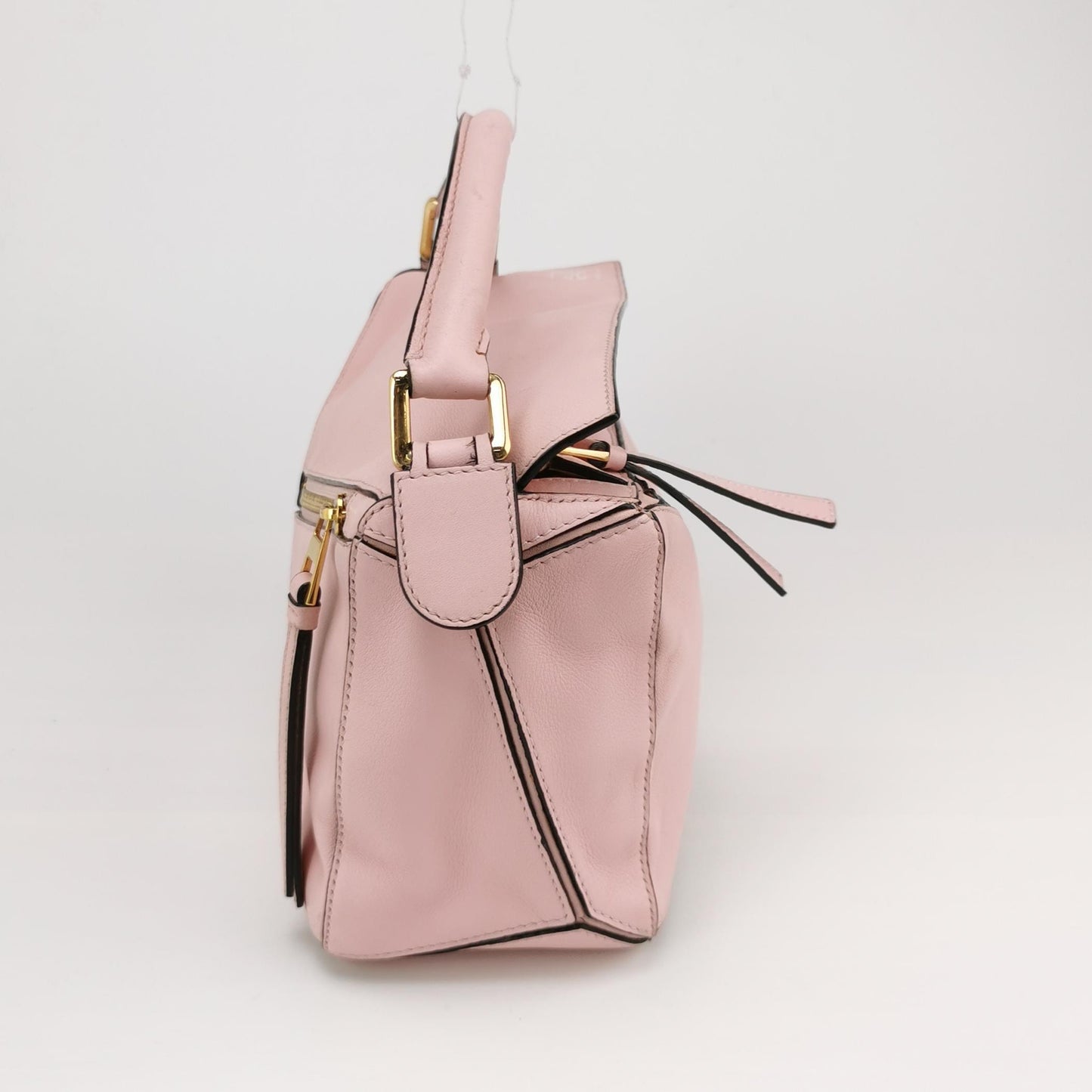 Loewe - Puzzle Bag - Grained calfskin leather - Pink - (Small)