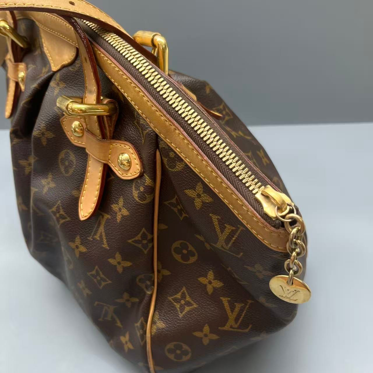 Louis Vuitton - Tivoli PM - Monogram coated canvas with Vachetta leather trim - Brown - (medium)