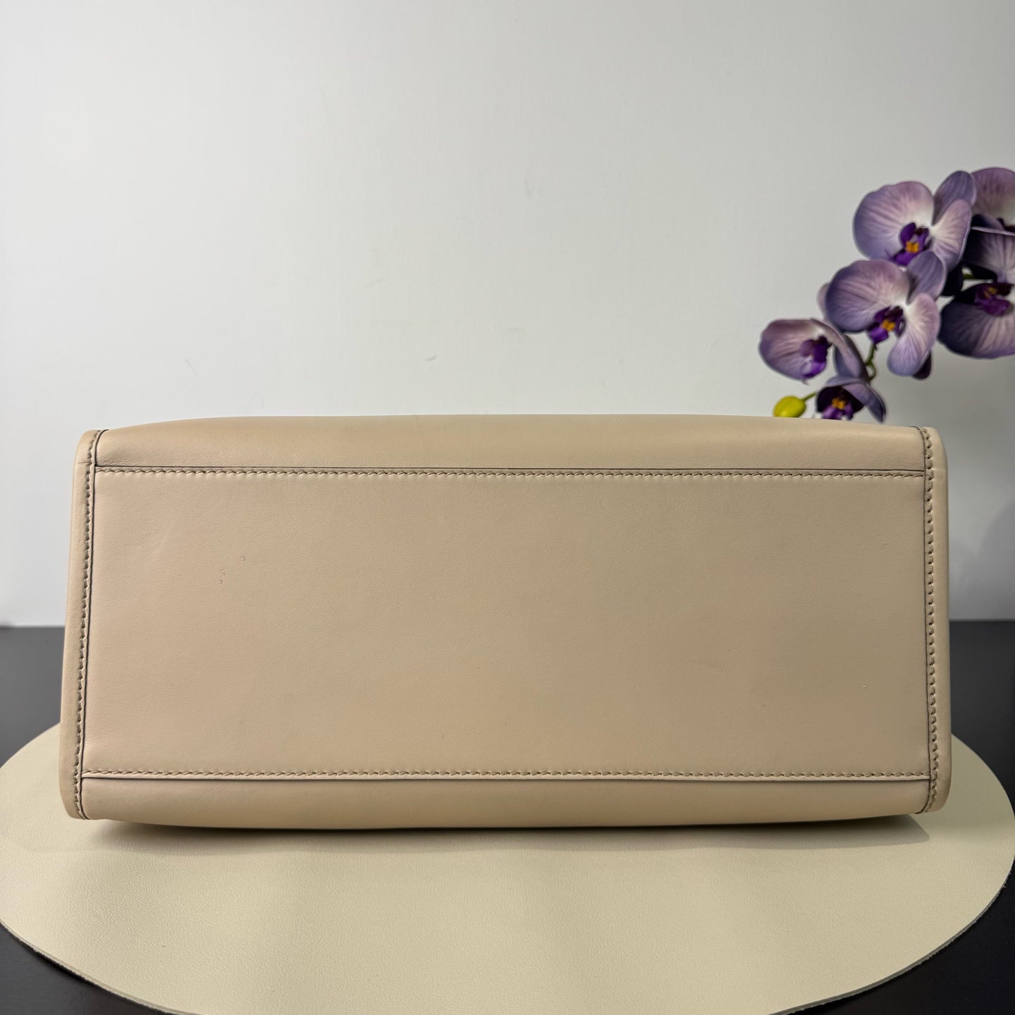 Fendi - Sunshine Shopper Tote - Leather - Cream White - (Medium)