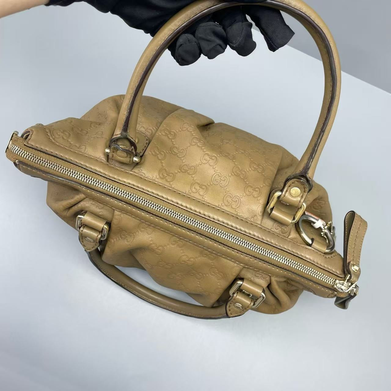 Gucci - Guccissima Leather Tote Bag - Leather - Brown - (medium)