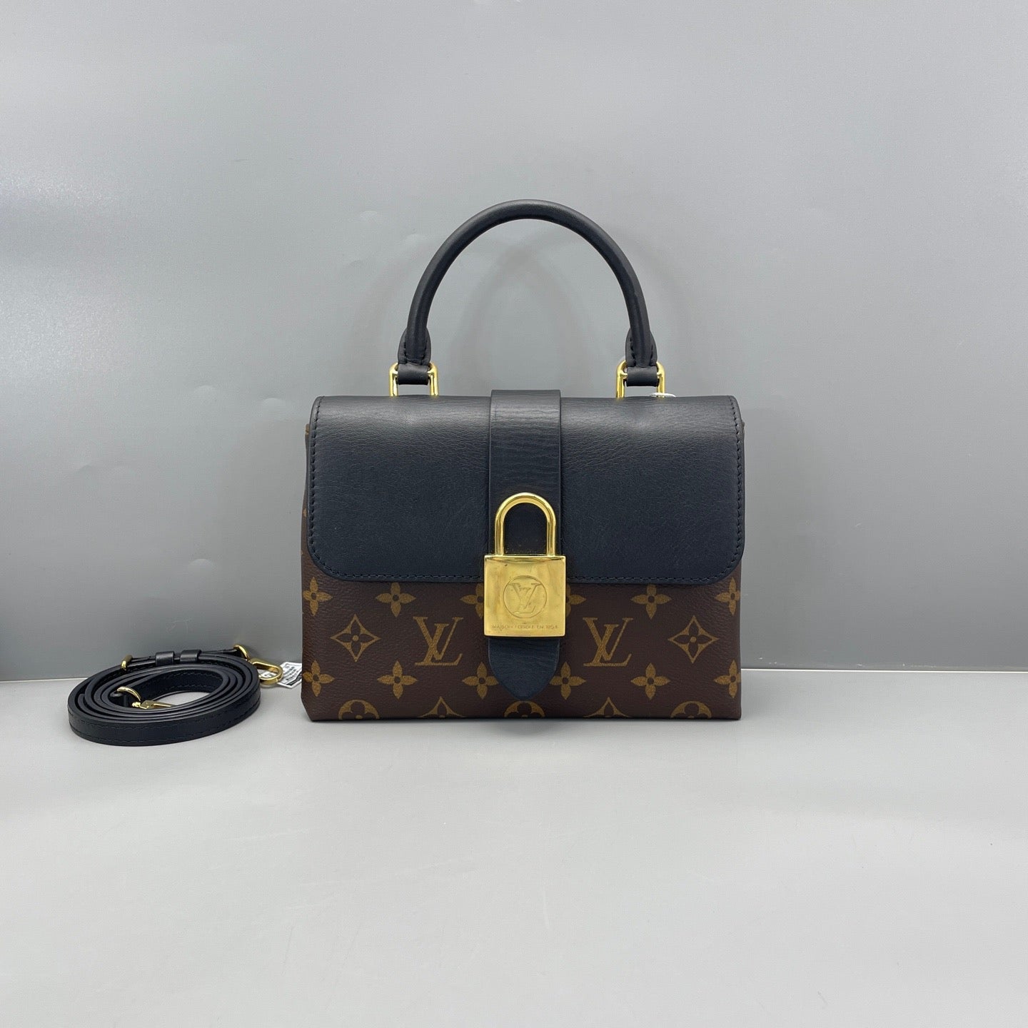 Louis Vuitton - Locky BB - Monogram coated canvas with black cowhide leather trim - Monogram Brown and Black - (Mini)