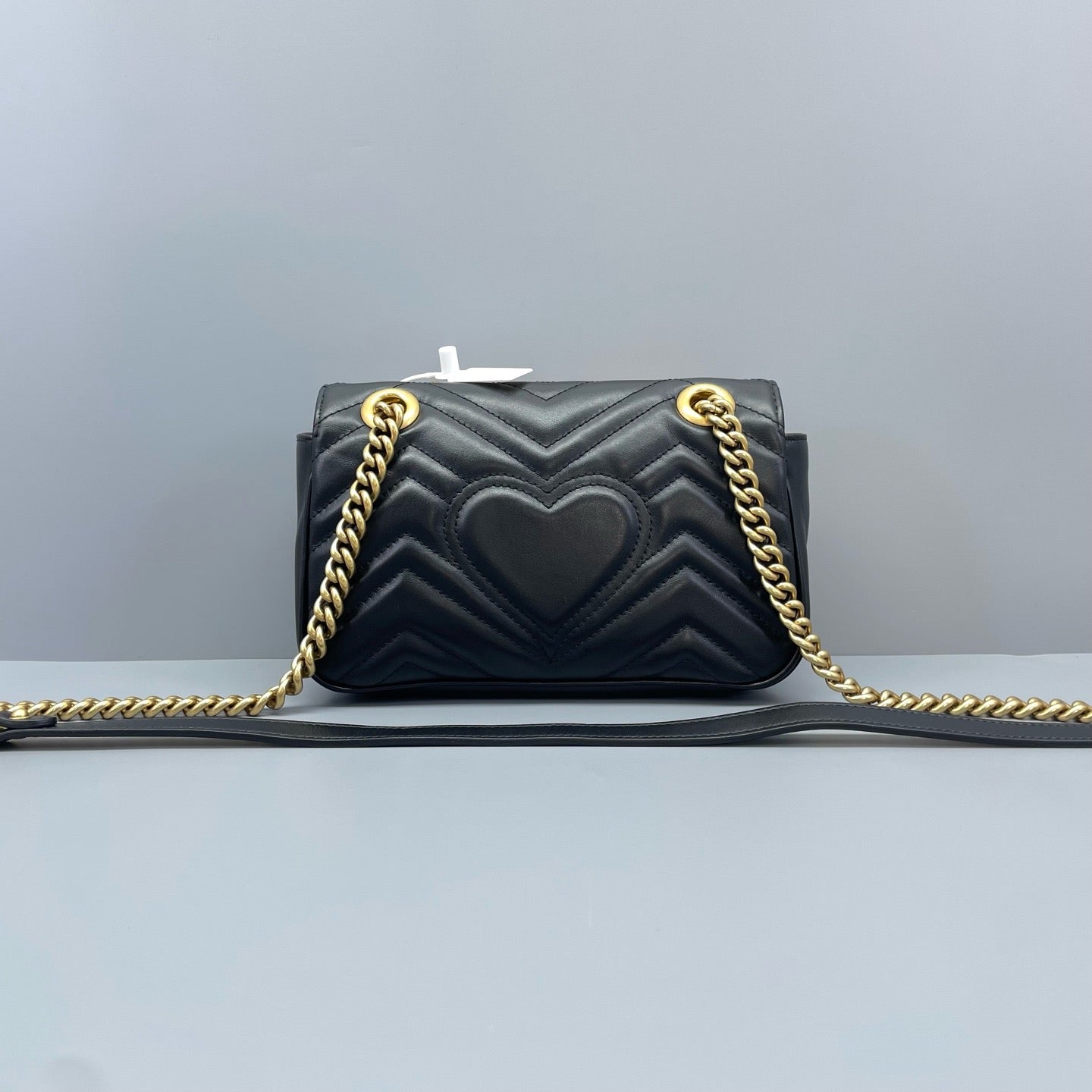 Gucci - GG Marmont Matelasse Mini Bag - Leather - Black - (mini)