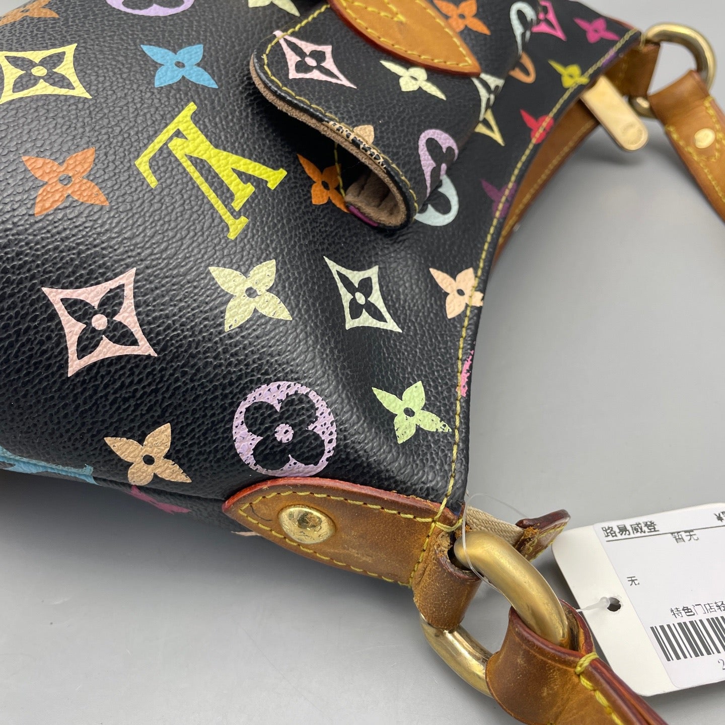 Louis Vuitton - Monogram Multicolore Shoulder Bag - Monogram Multicolore coated canvas with Vachetta leather trim - Multicolour - (medium)