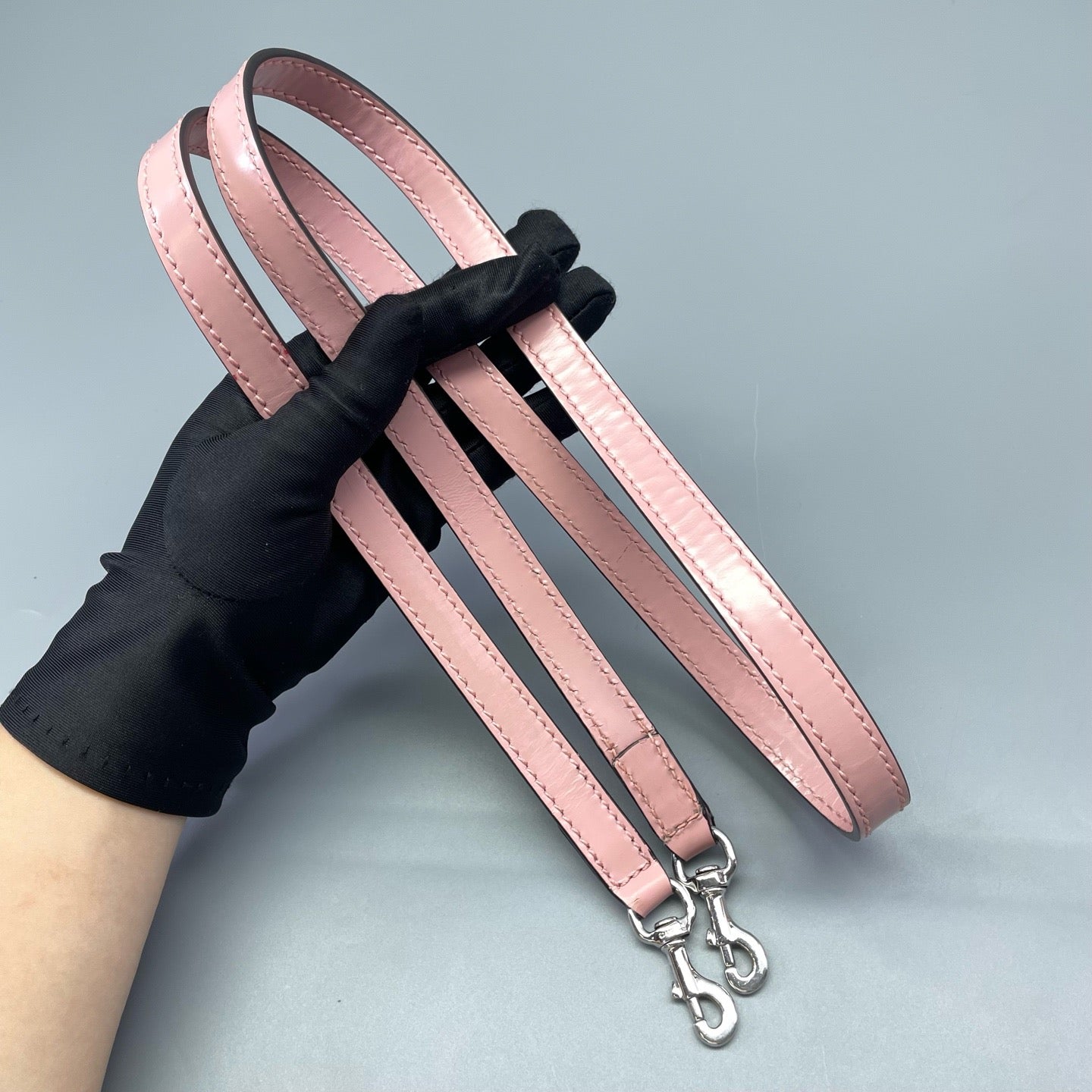 Gucci - Lady Lock Bamboo Top Handle Bag - Glossy leather - Pink - (small)