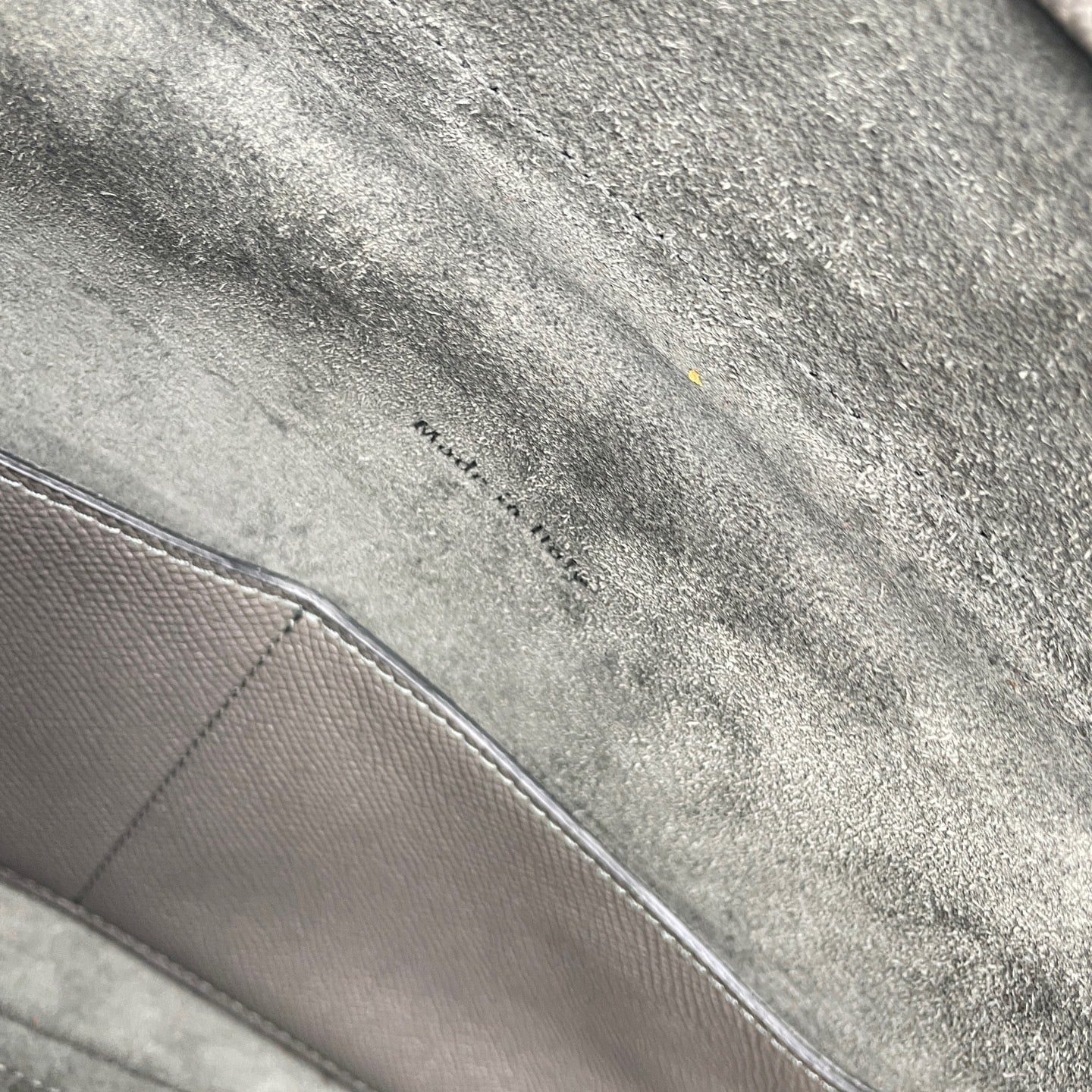 Celine - Belt Bag Medium - Grained leather - Grey - (Medium)