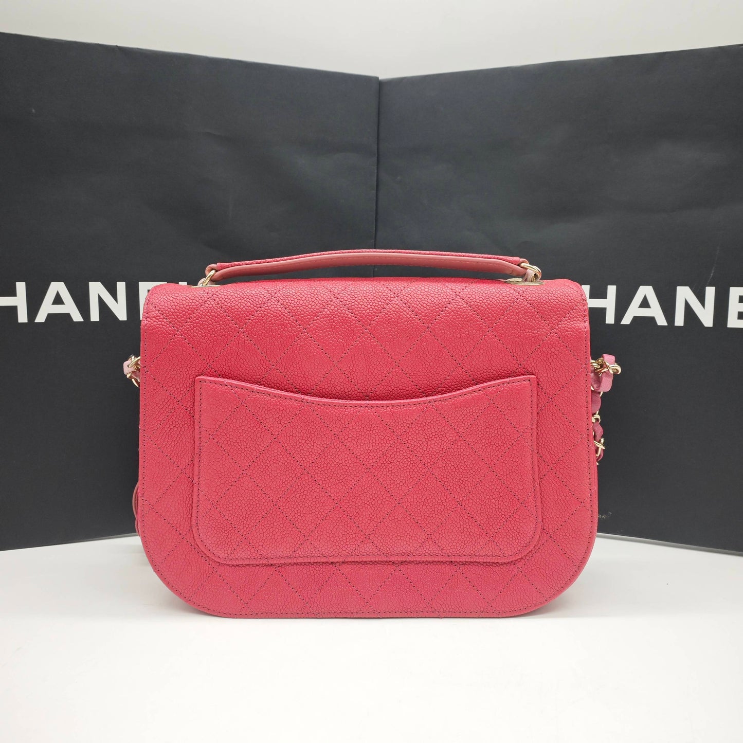 Chanel - Cuba Rainbow Series Messenger Bag - Leather - Pink - (Medium)