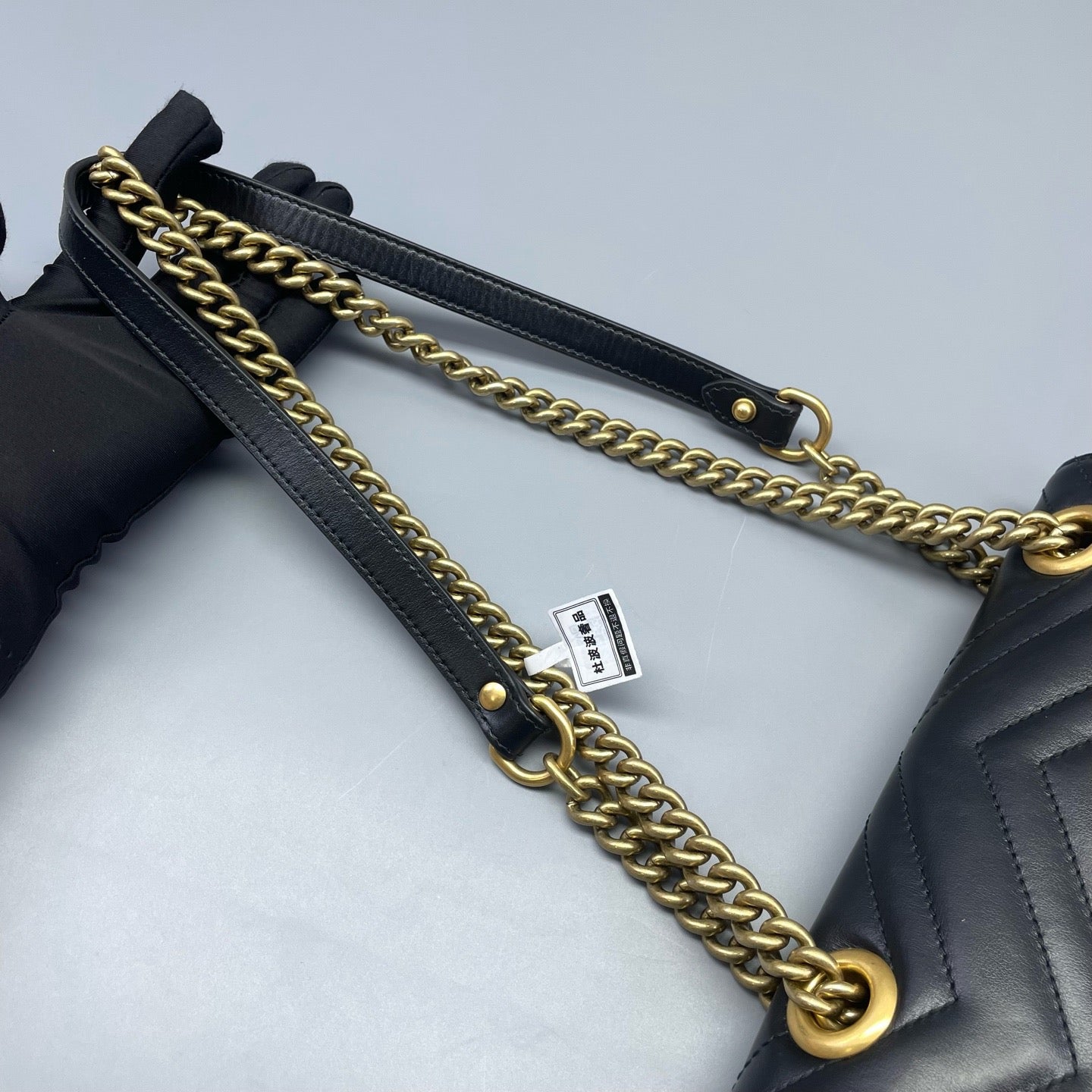 Gucci - Marmont 22 - Leather - Black - (small)