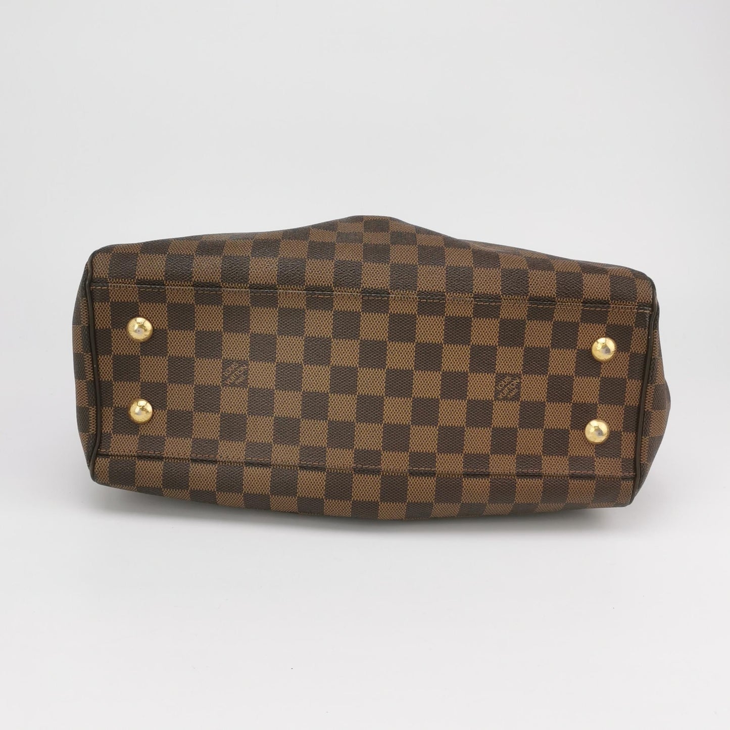 Louis Vuitton - Evora MM - Damier Ebene coated canvas with leather trim - Brown - (medium)