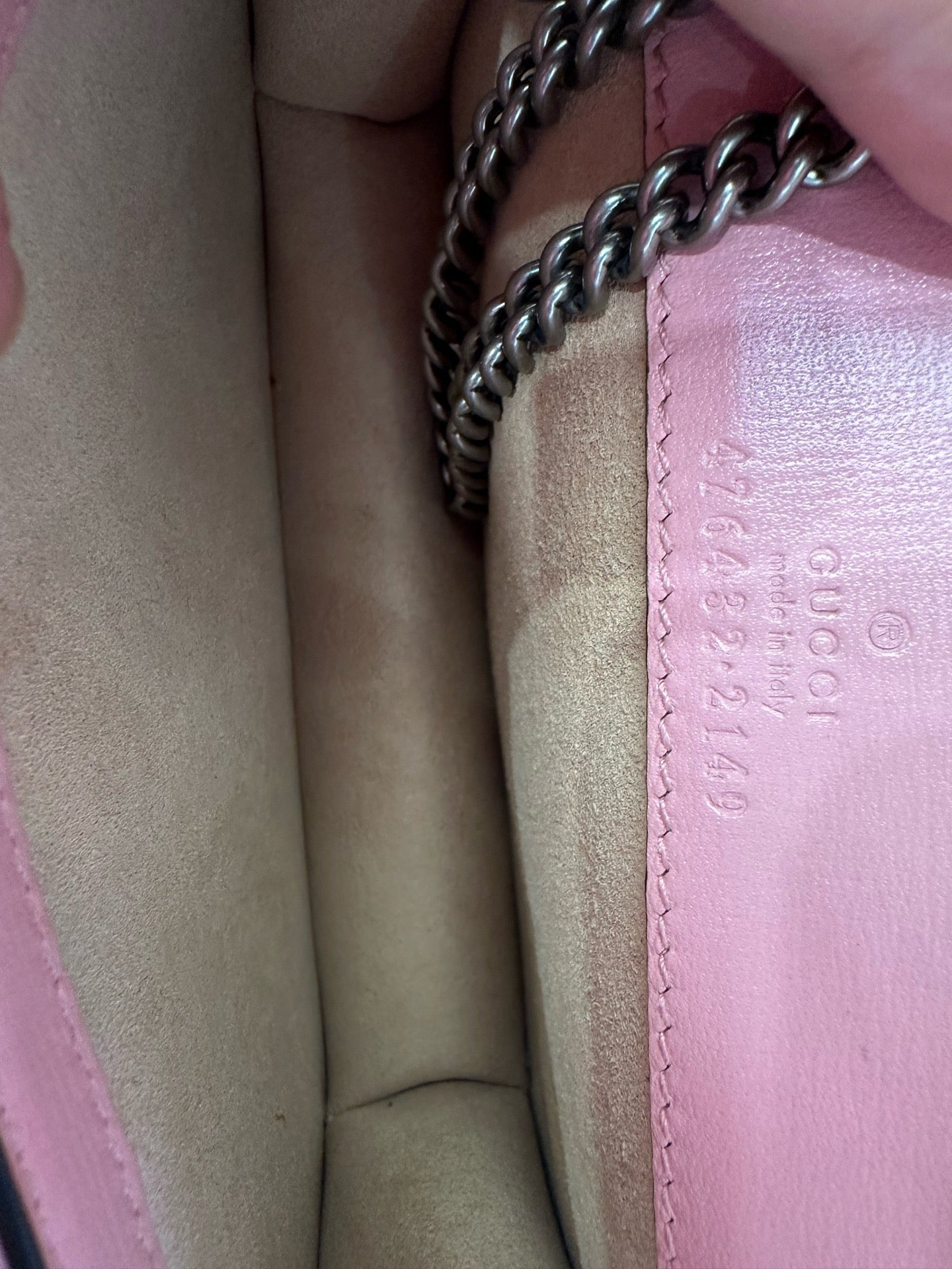 Gucci - Dionysus - Leather - Red and Pink - (Mini)