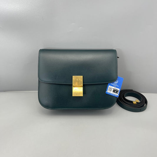 Celine - Box - Smooth Calfskin Leather - Green - (medium)
