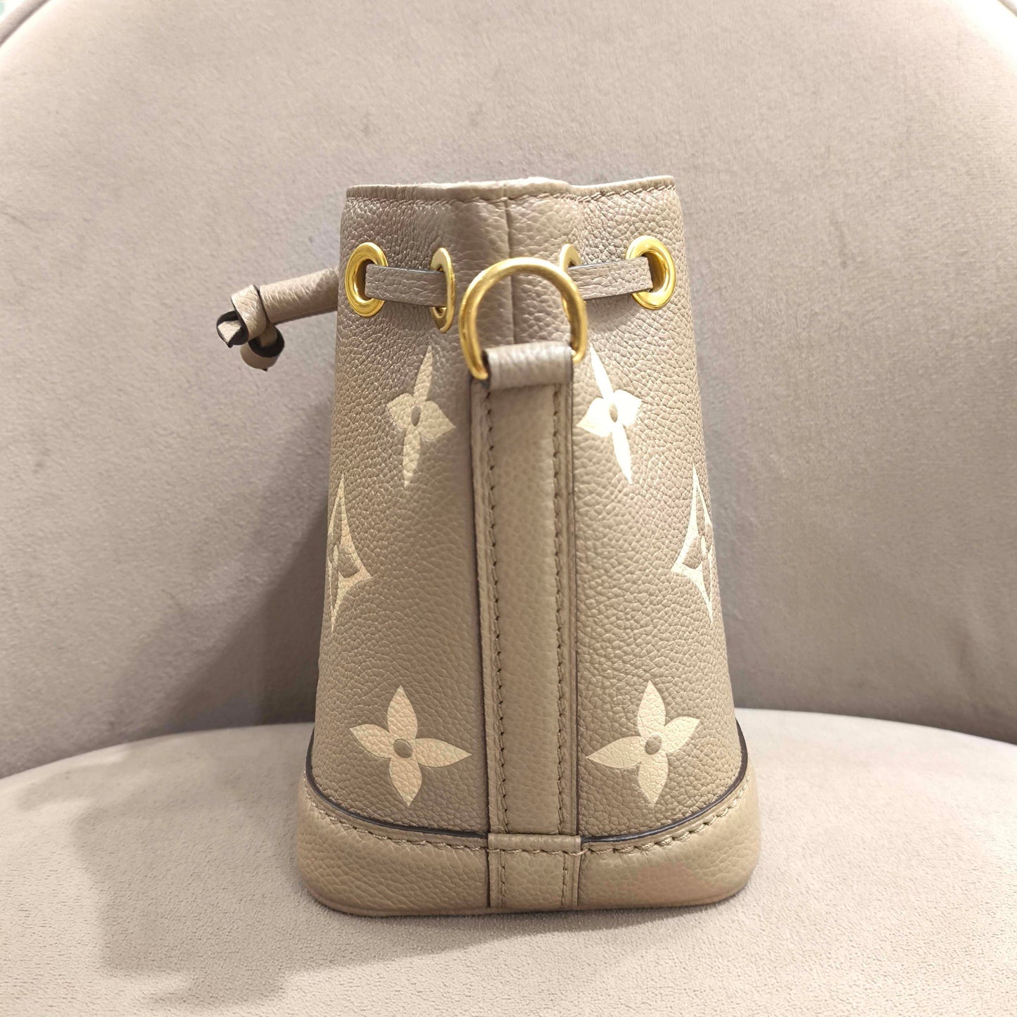 Louis Vuitton - Nano Noé - Leather - Elephant Grey - (mini)