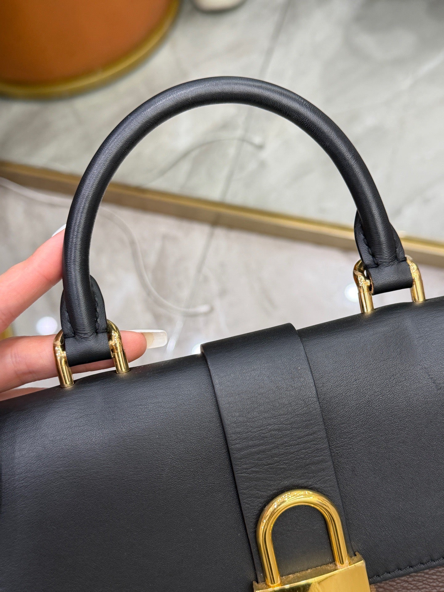Louis Vuitton - Locky BB - Monogram coated canvas and leather - Brown and Black - (Mini)