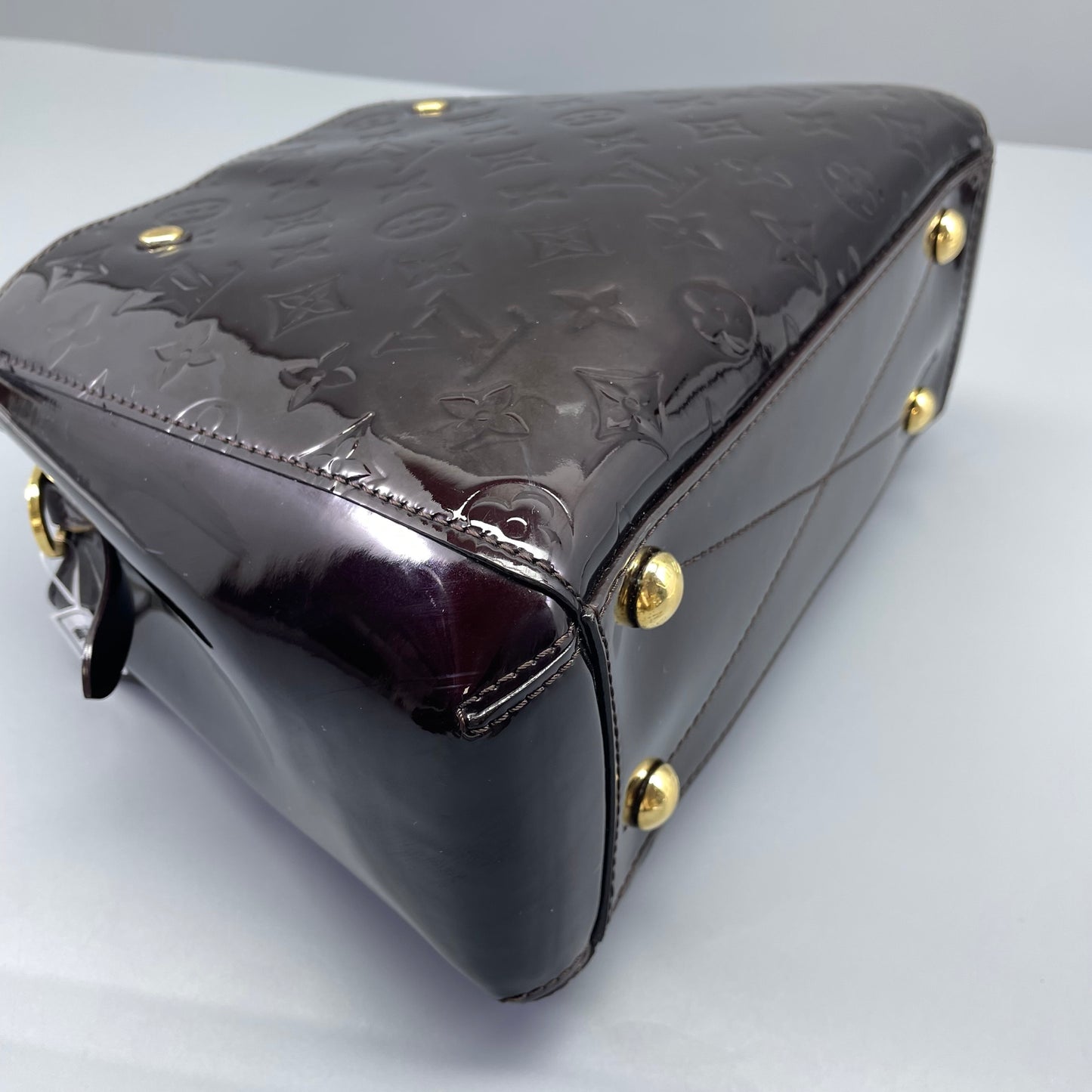 Louis Vuitton - Montaigne BB - Patent leather - Burgundy - (Mini)