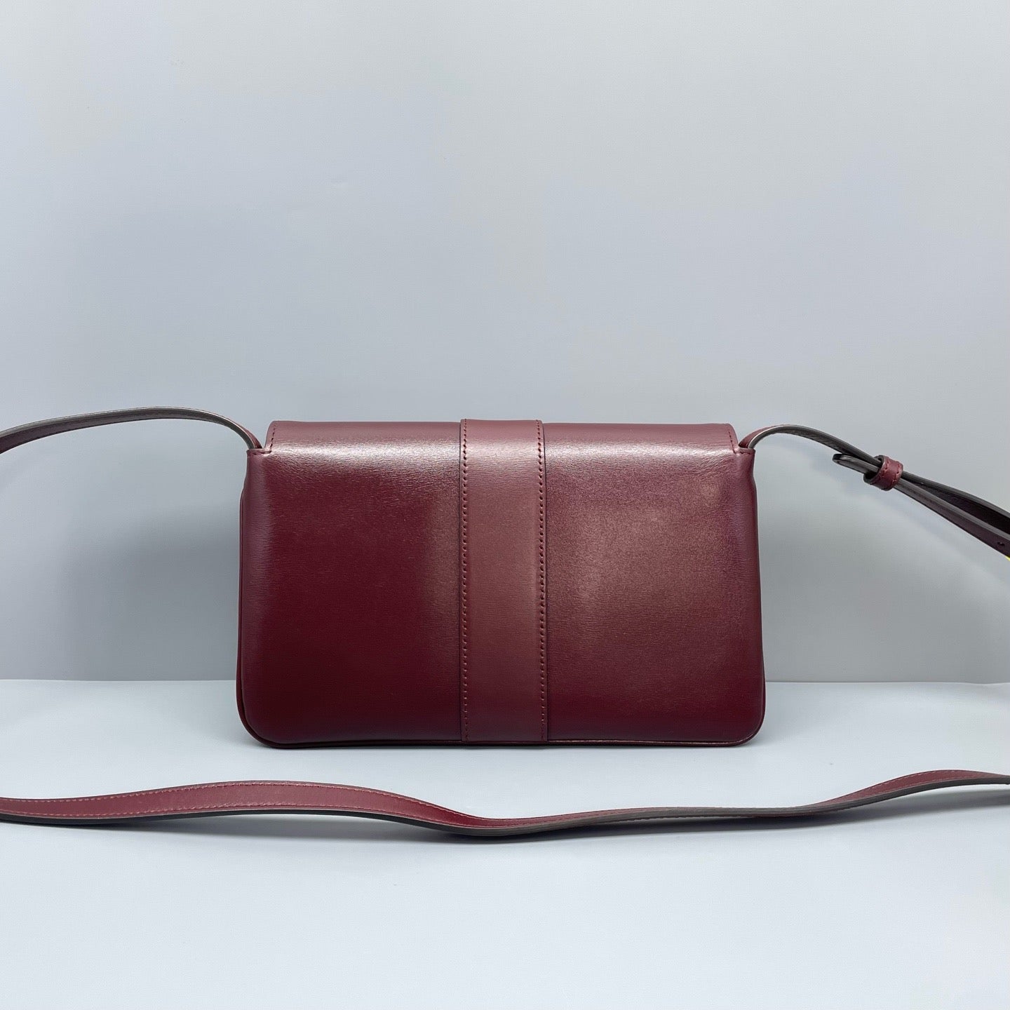 Gucci - Arli - Smooth leather - Burgundy - (small)