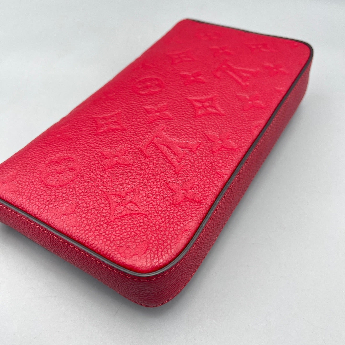 Louis Vuitton - Pochette Félicie - Empreinte Monogram leather - Red - (small)