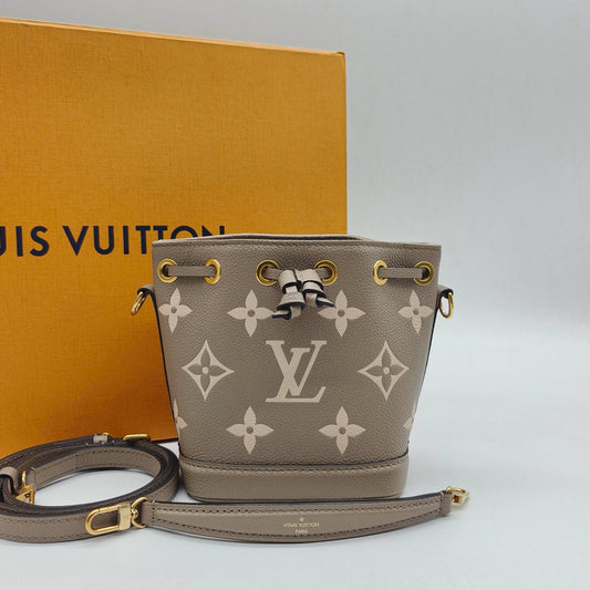 Louis Vuitton - Nano Noé - Leather - Elephant Grey - (mini)