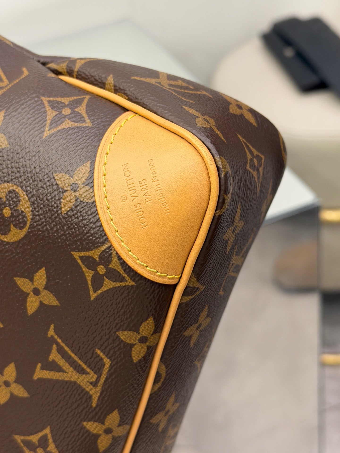Louis Vuitton - Odeon PM (M45354) - Monogram coated canvas with Vachetta leather trim - Brown - (Small)