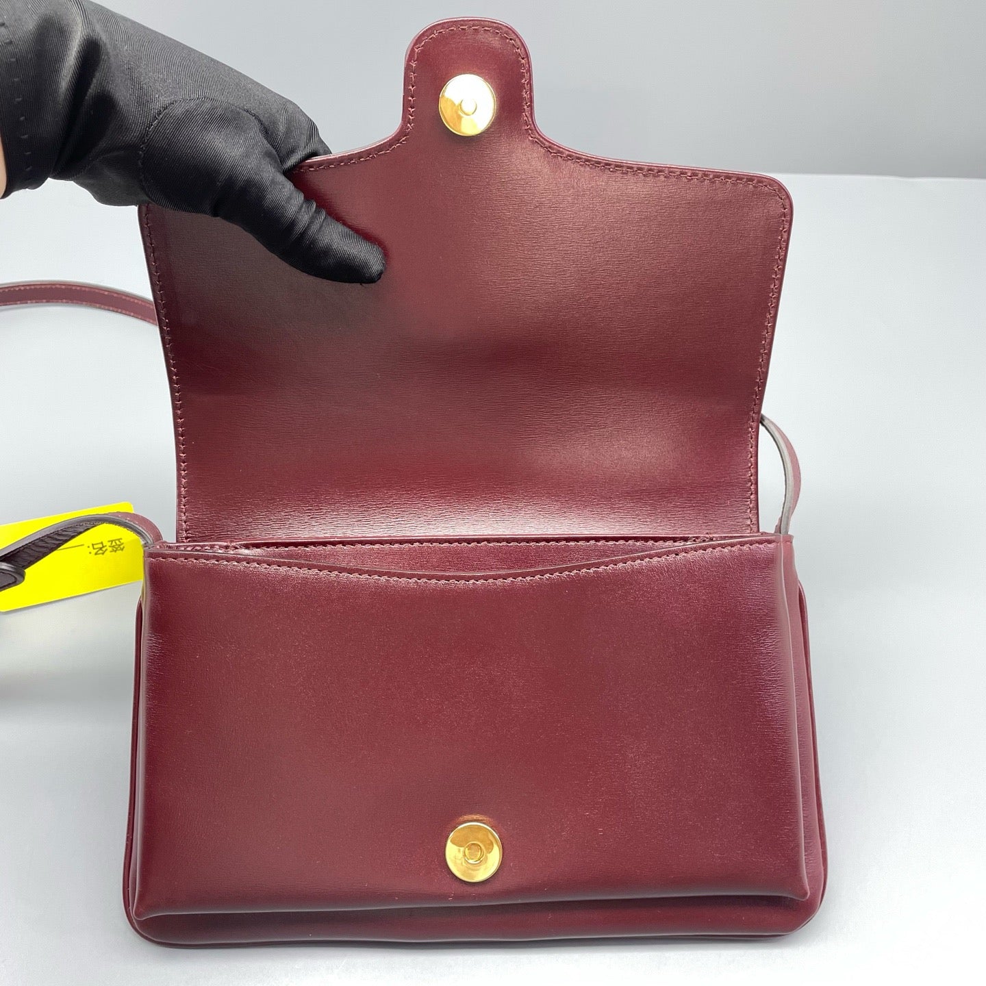 Gucci - Arli - Smooth leather - Burgundy - (small)