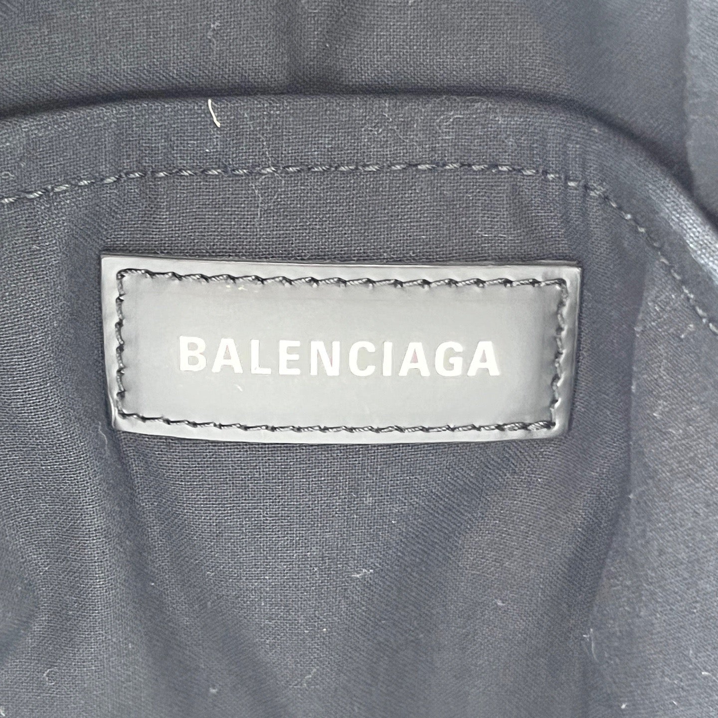 Balenciaga - All-Over Logo Denim Tote Bag - Denim - Light Blue - (Large)