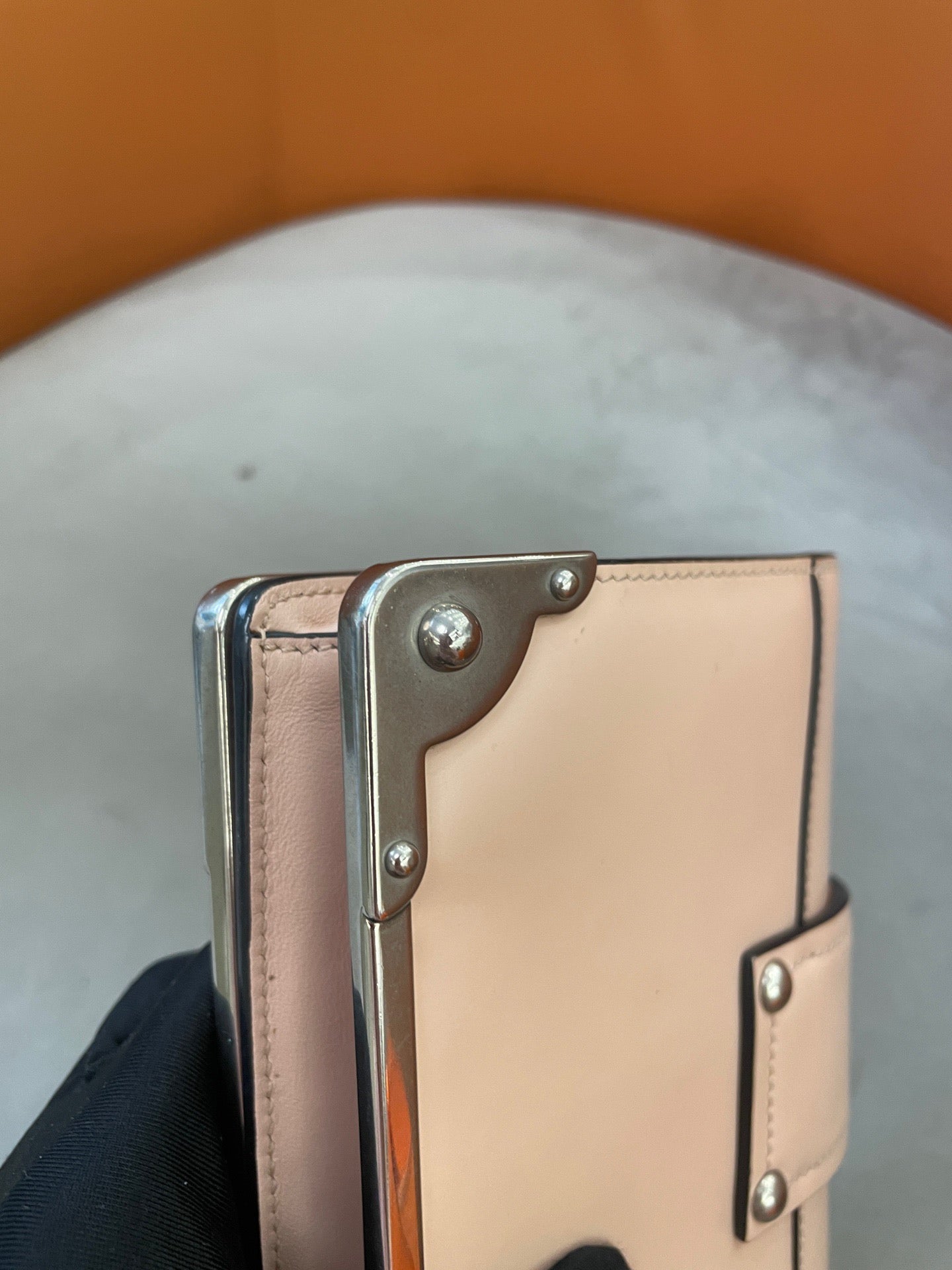 Prada - Cahier - Smooth calf leather - Nude Pink - (mini)