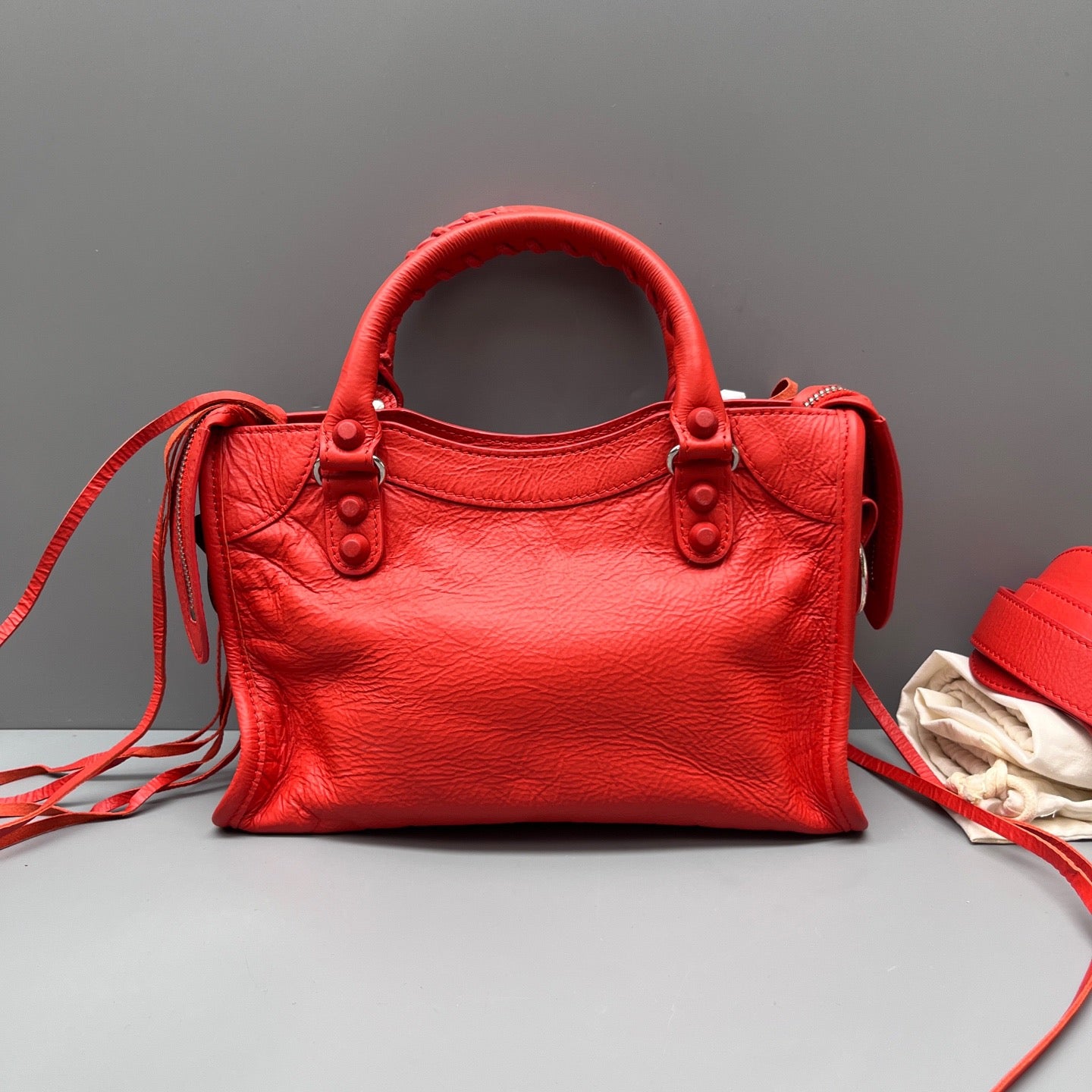 Balenciaga - City Bag - Leather - Orange - (mini)
