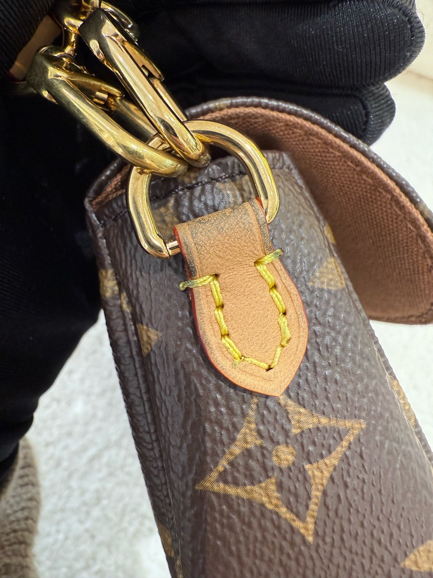 Louis Vuitton - Ivy - Monogram coated canvas with Vachetta leather trim - Brown - (Mini)