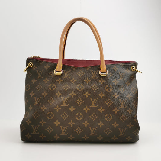 Louis Vuitton - Montaigne MM - Monogram coated canvas with Vachetta leather trim - Brown - (Medium)