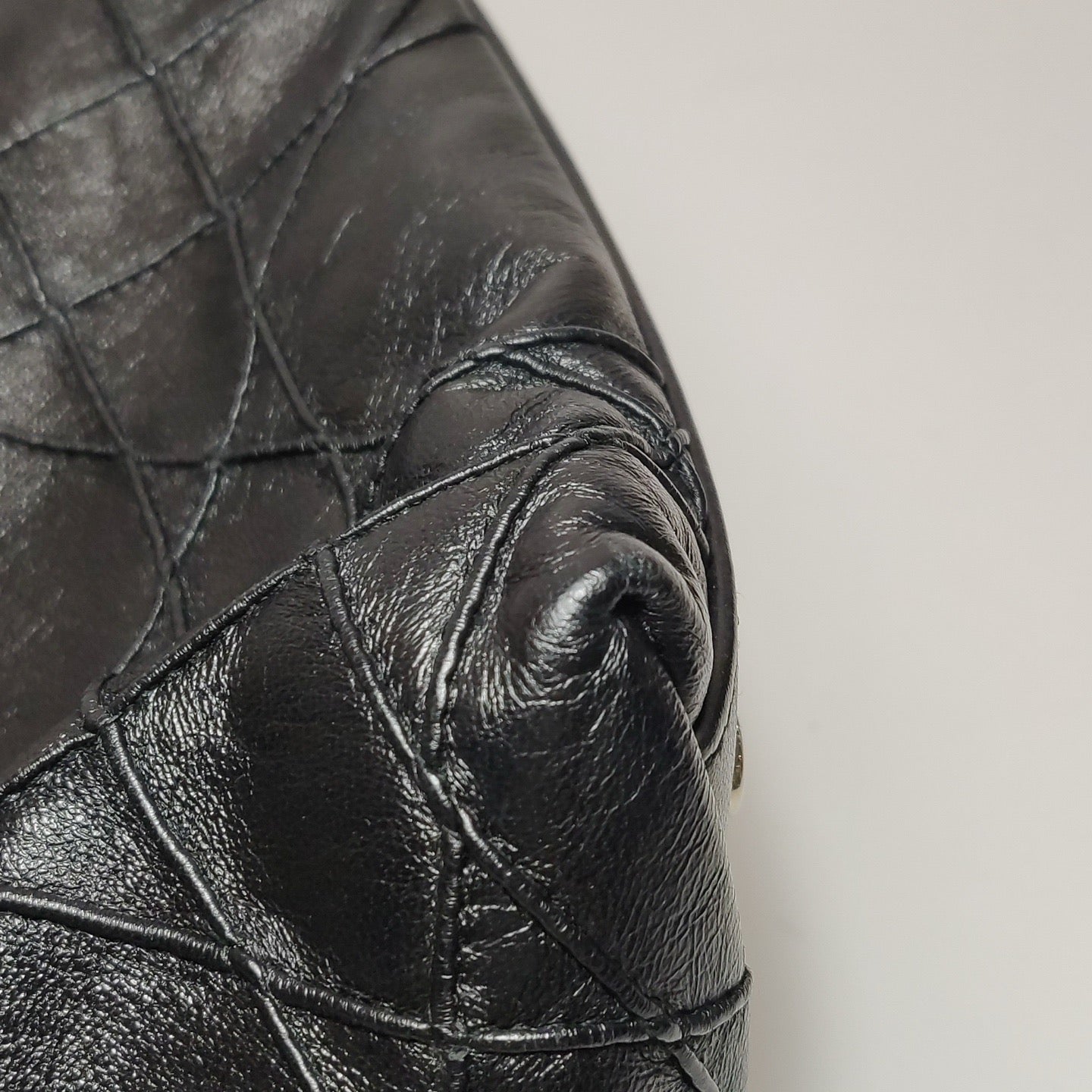 Dior - Diorissimo Tote with Cannage Stitching - Leather - Black - (large)
