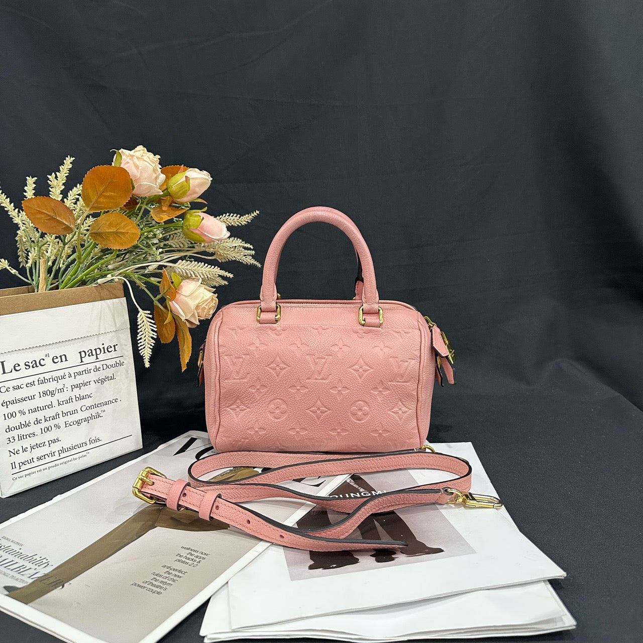 Louis Vuitton - Speedy 20 - Leather - Pink - (mini)