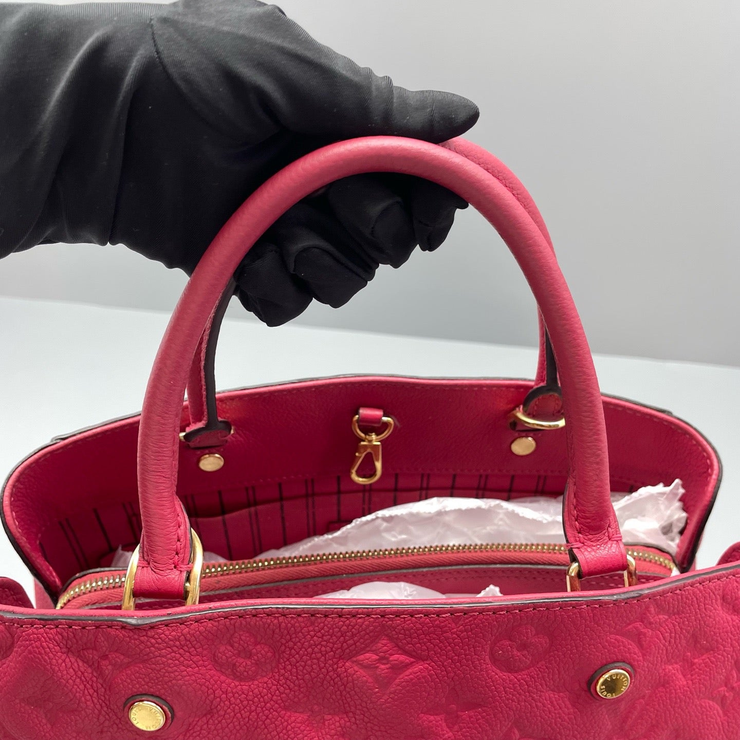 Louis Vuitton - Montaigne MM - Empreinte Leather - Pink - (Medium)