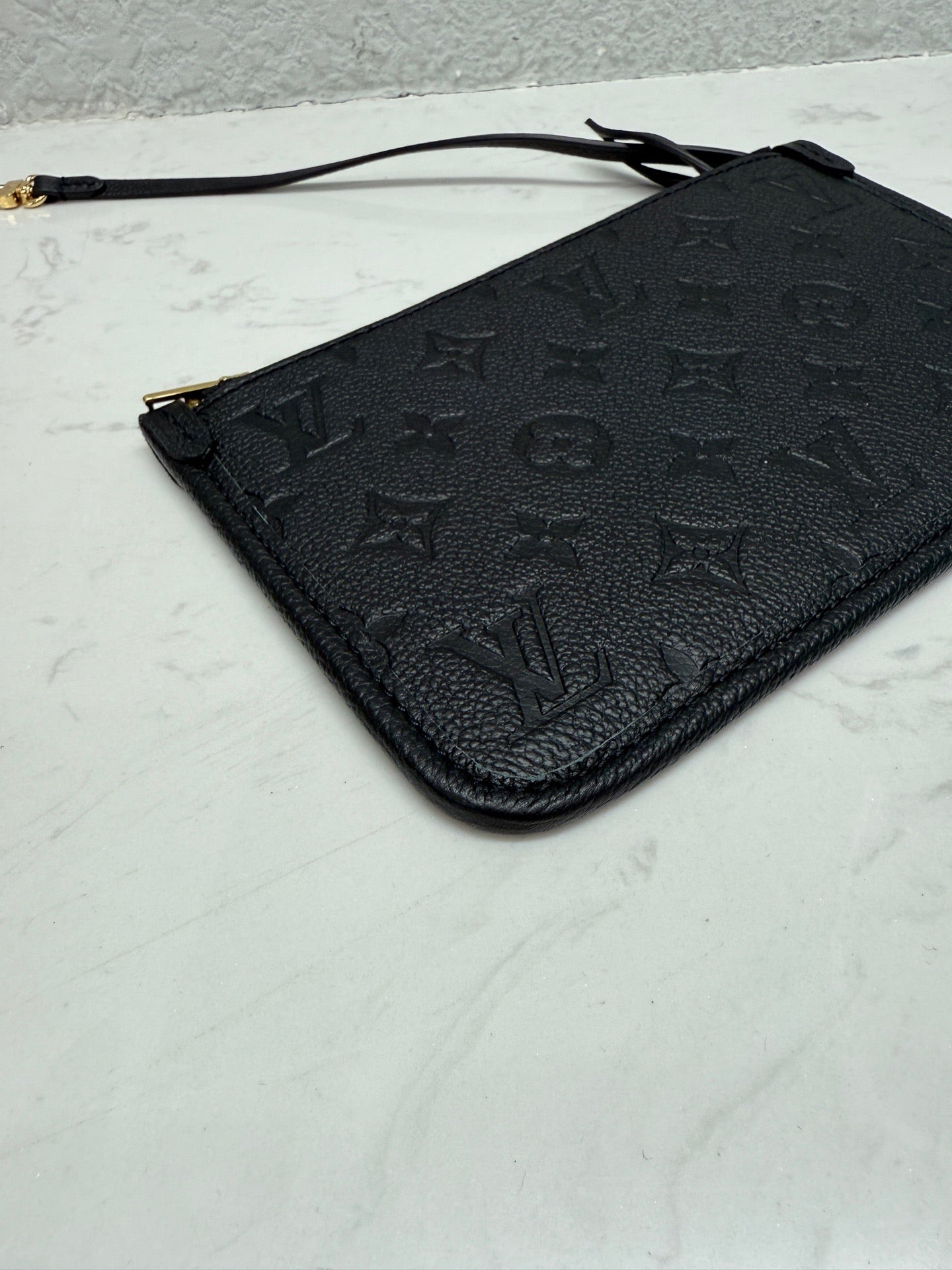 Louis Vuitton - Pochette - Monogram Empreinte leather - Black - (mini)