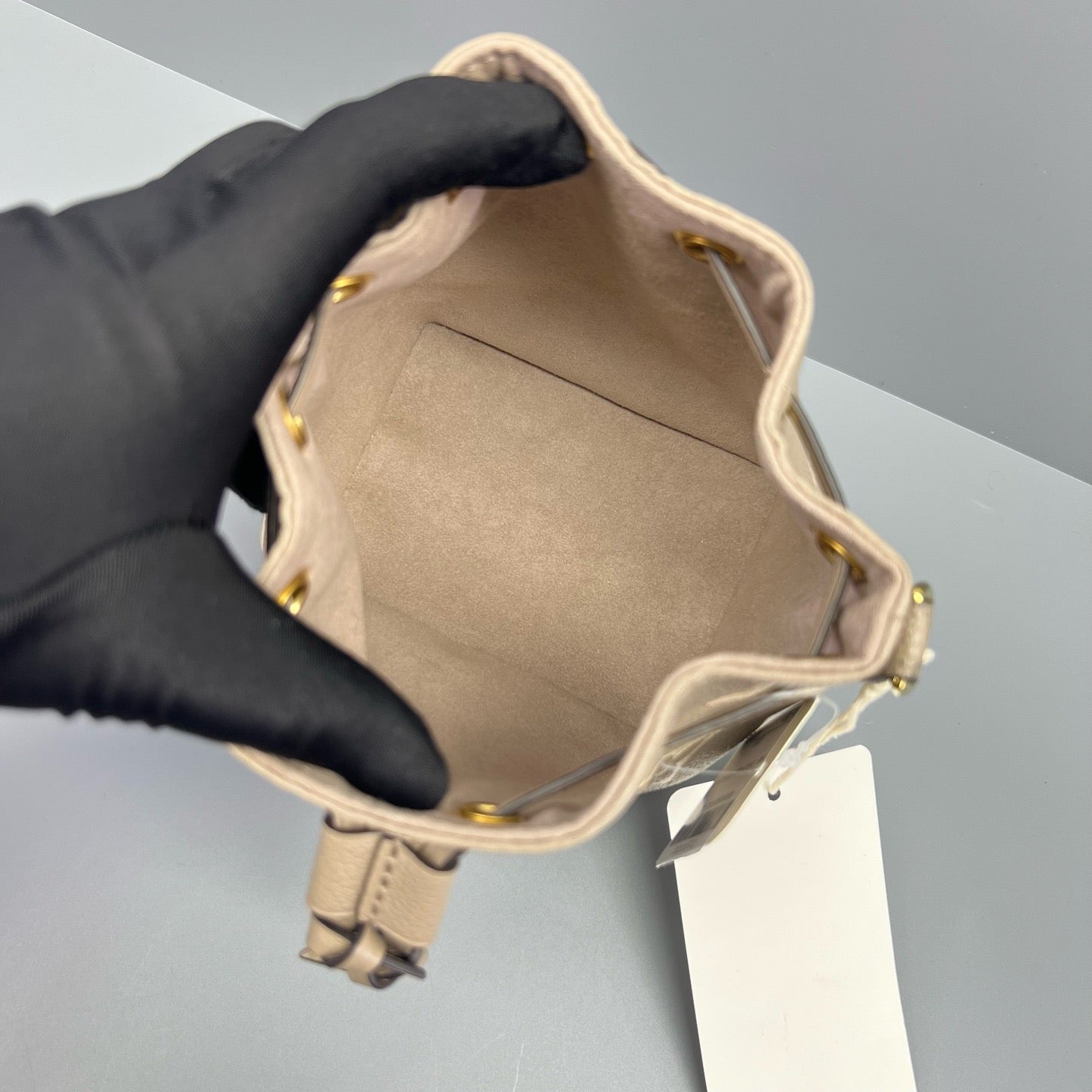 Louis Vuitton - Nano Noé - Monogram Empreinte leather - Grey - (mini)