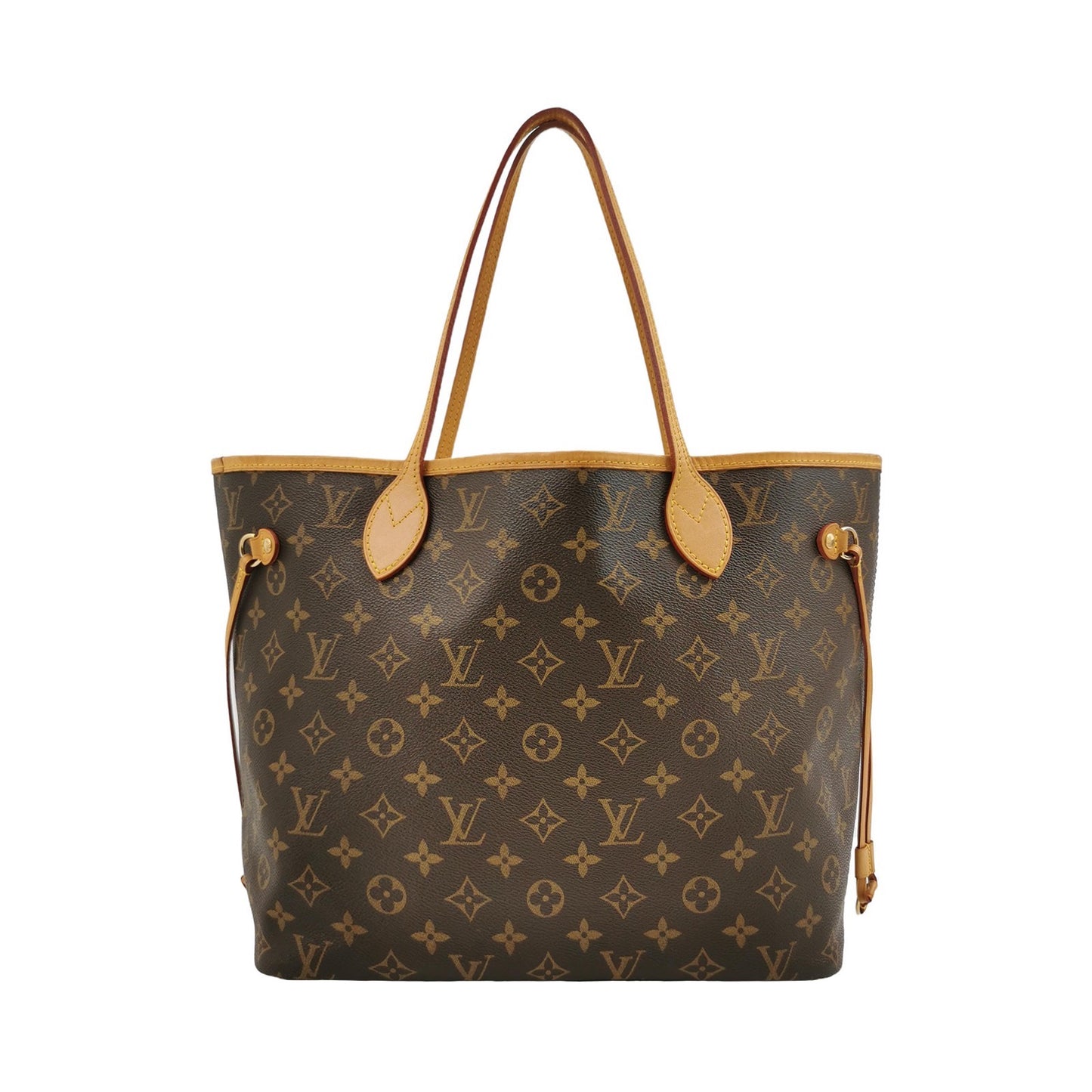 Louis Vuitton - Neverfull Tote - Monogram Canvas with Vachetta leather trim - Brown - (small)