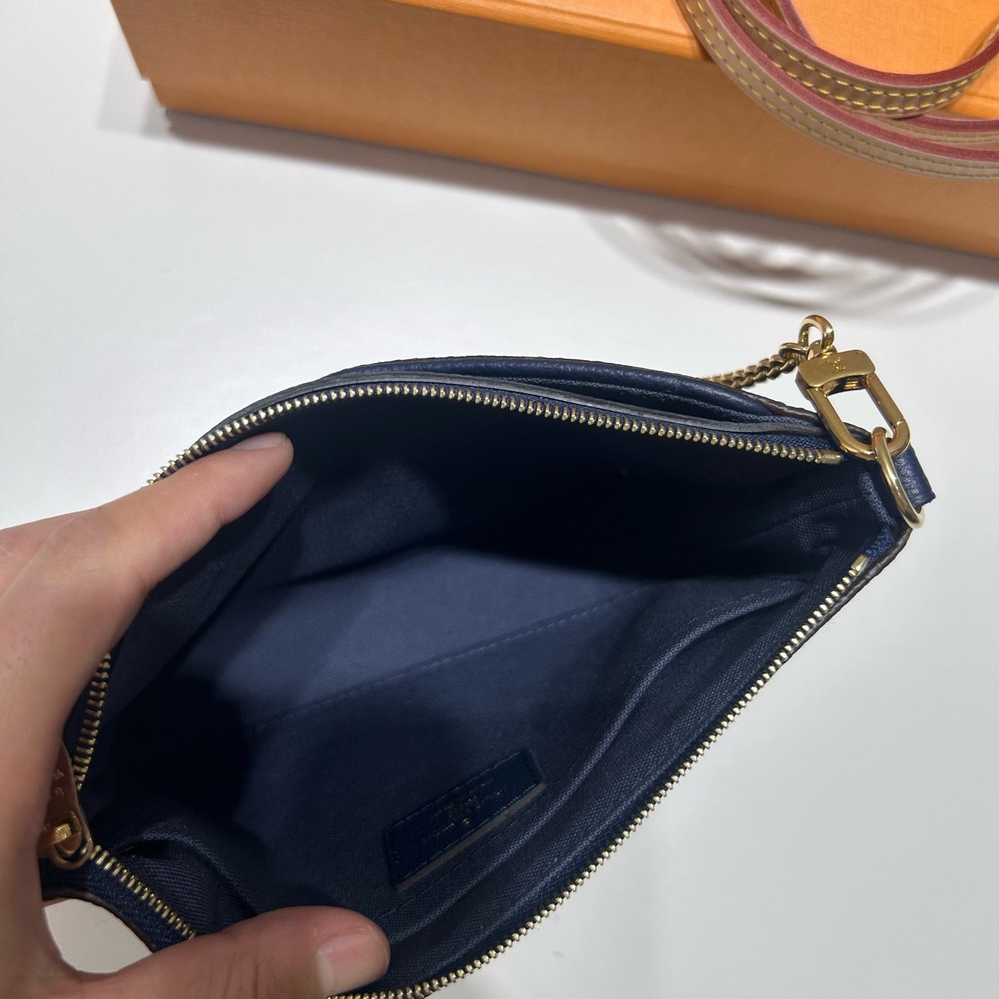 Louis Vuitton - Pochette Felicie WOC - Monogram coated canvas with Vachetta leather trim and leather lining - Brown - (mini)