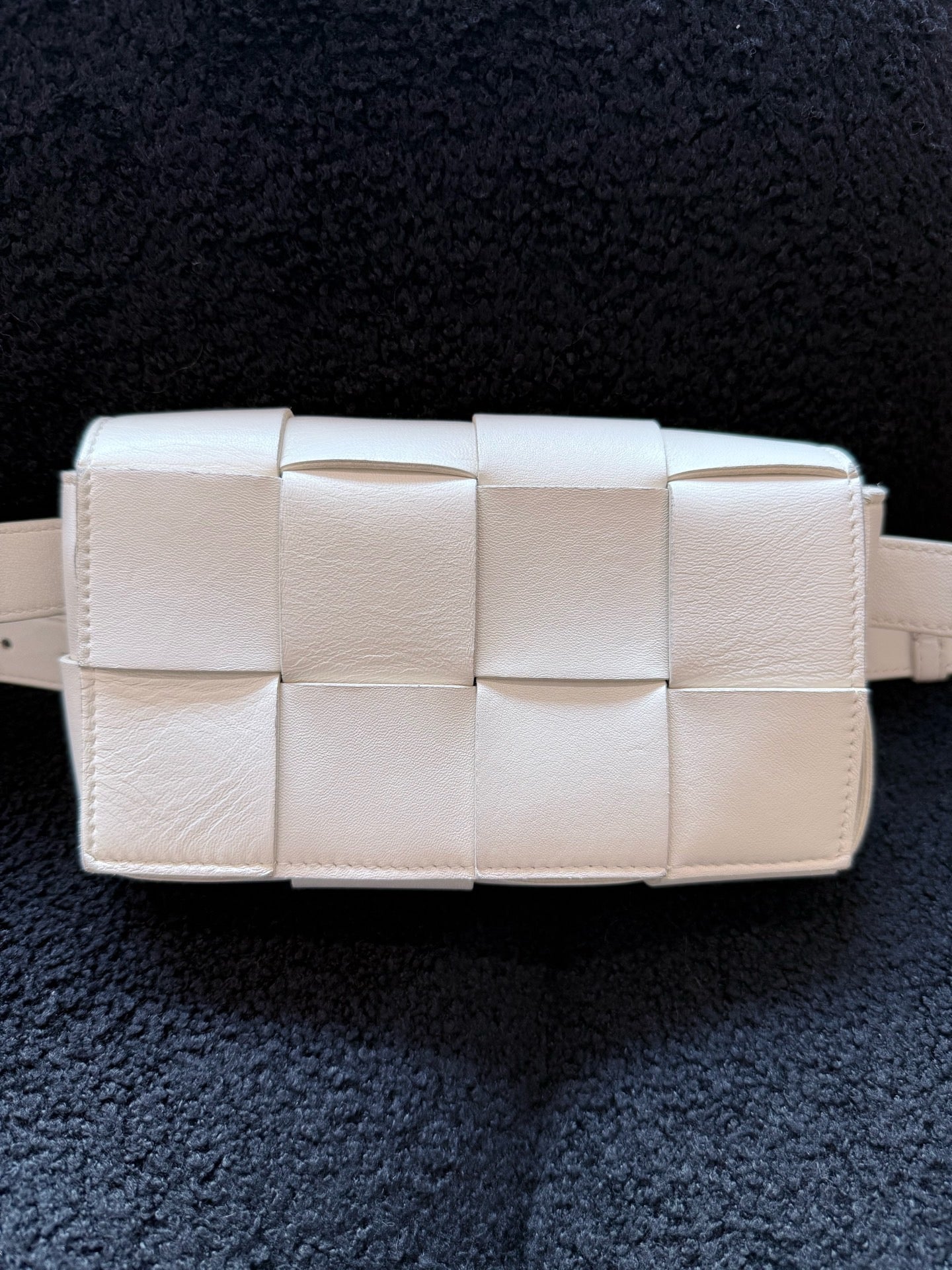 Bottega Veneta - Cassette Belt Bag - Leather - Beige - (mini)
