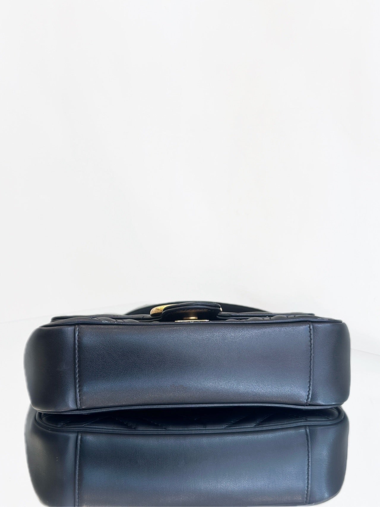 Gucci - GG Marmont Matelassé Mini Bag - Leather - Black - (mini)