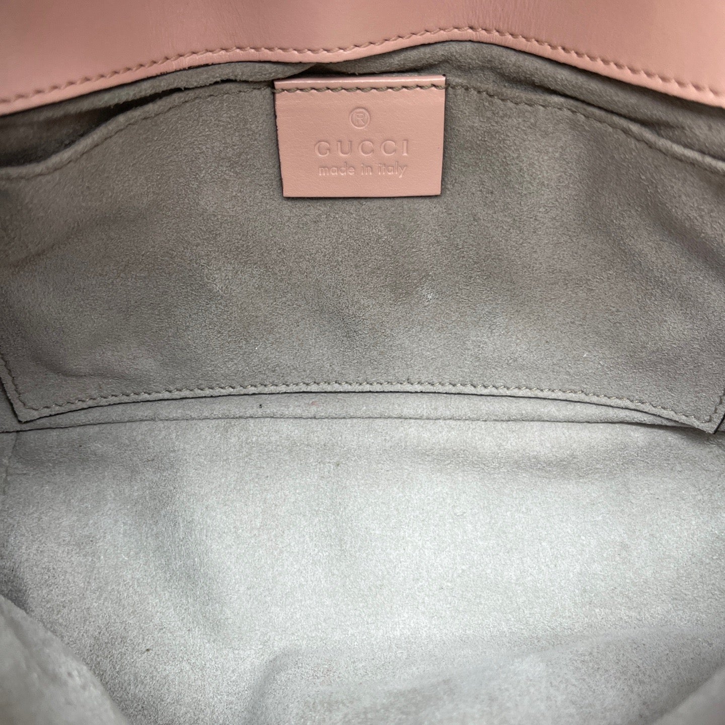 Gucci - GG Marmont Matelassé Mini Bag - Matelassé calfskin leather - Pink - (mini)