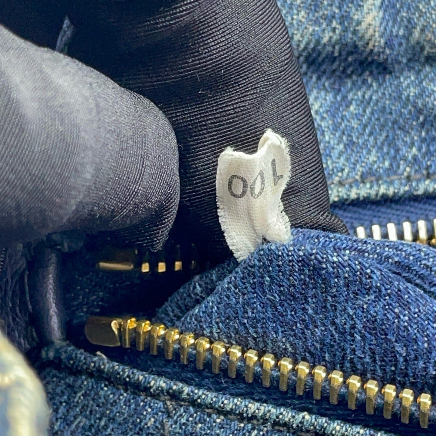 Prada - Denim Tote - Denim - Blue - (medium)