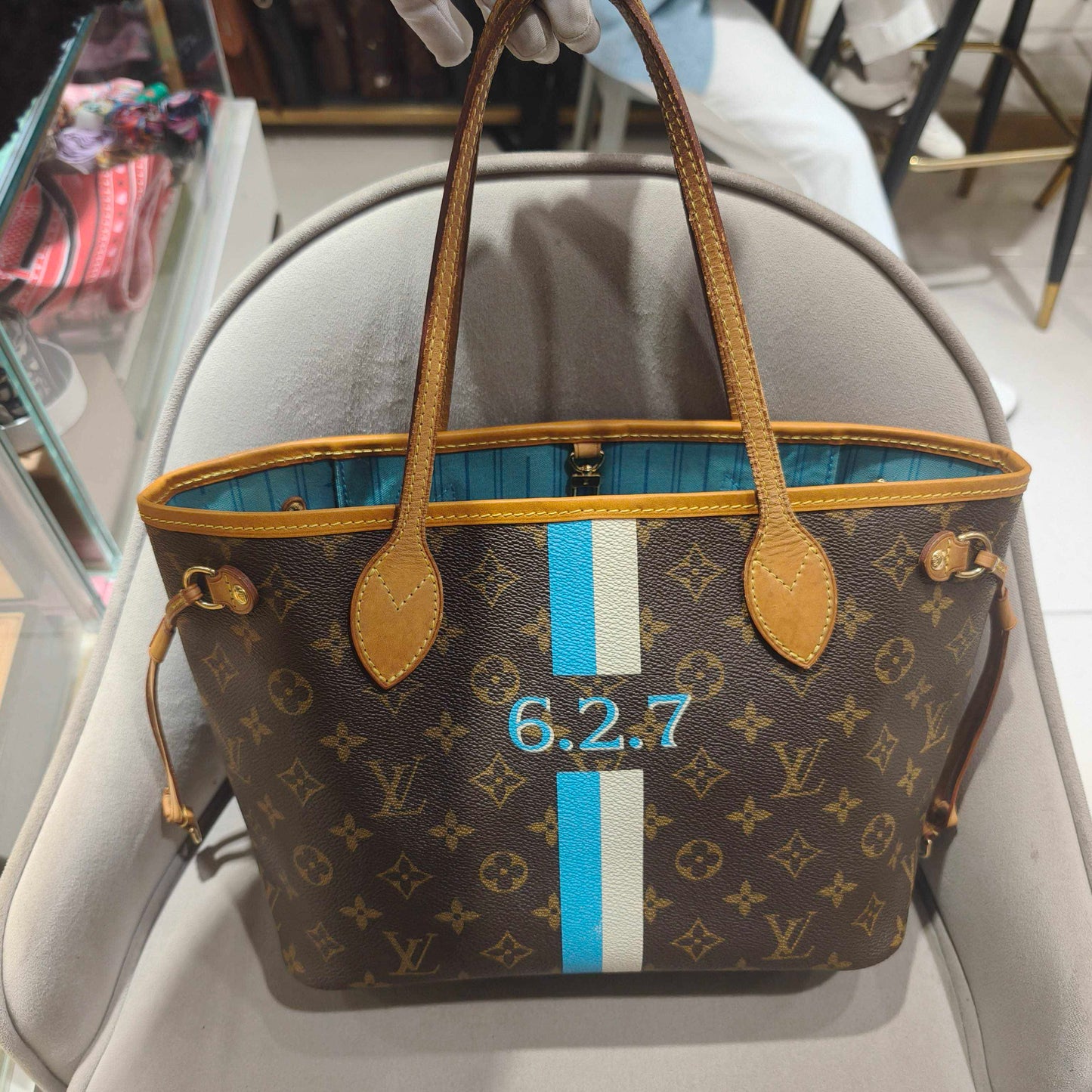 Louis Vuitton - Neverfull MM - Monogram coated canvas with Vachetta leather trim - Brown - (medium)