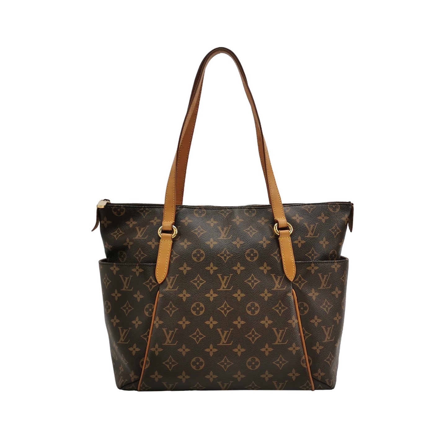 Louis Vuitton - Batignolles Vertical - Monogram coated canvas with Vachetta leather trim - Brown - (Medium)