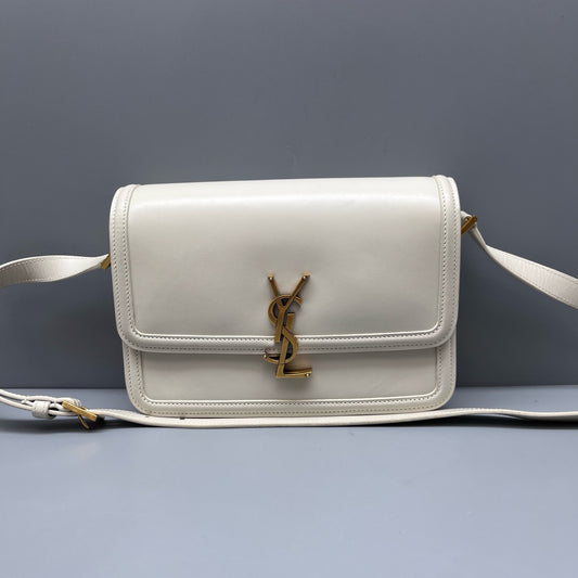 Saint Laurent - Solferino - Leather - White - (Medium)