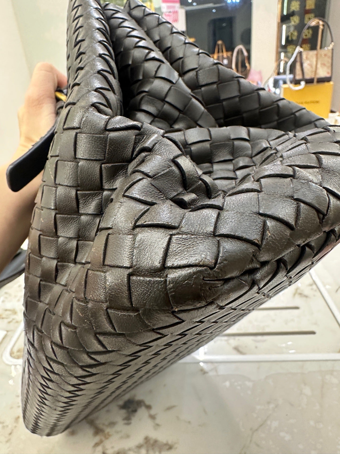 Bottega Veneta - Roma Bag - Leather - Black - (Large)
