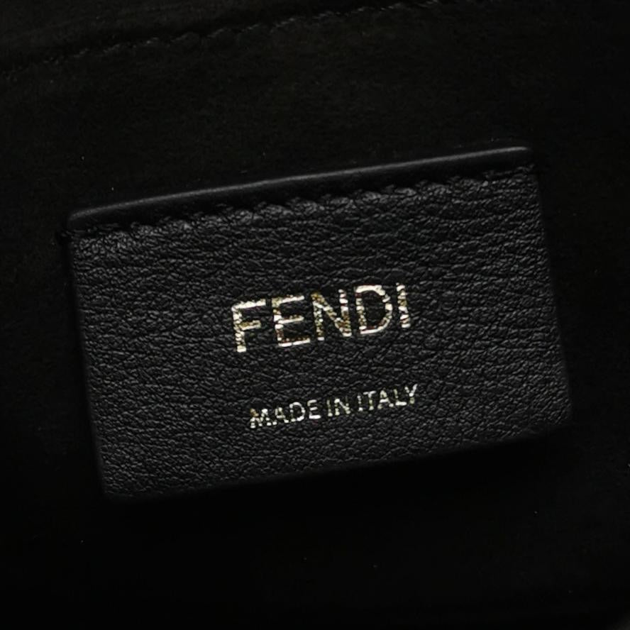 Fendi - Kan I F - Leather - Black - (Small)