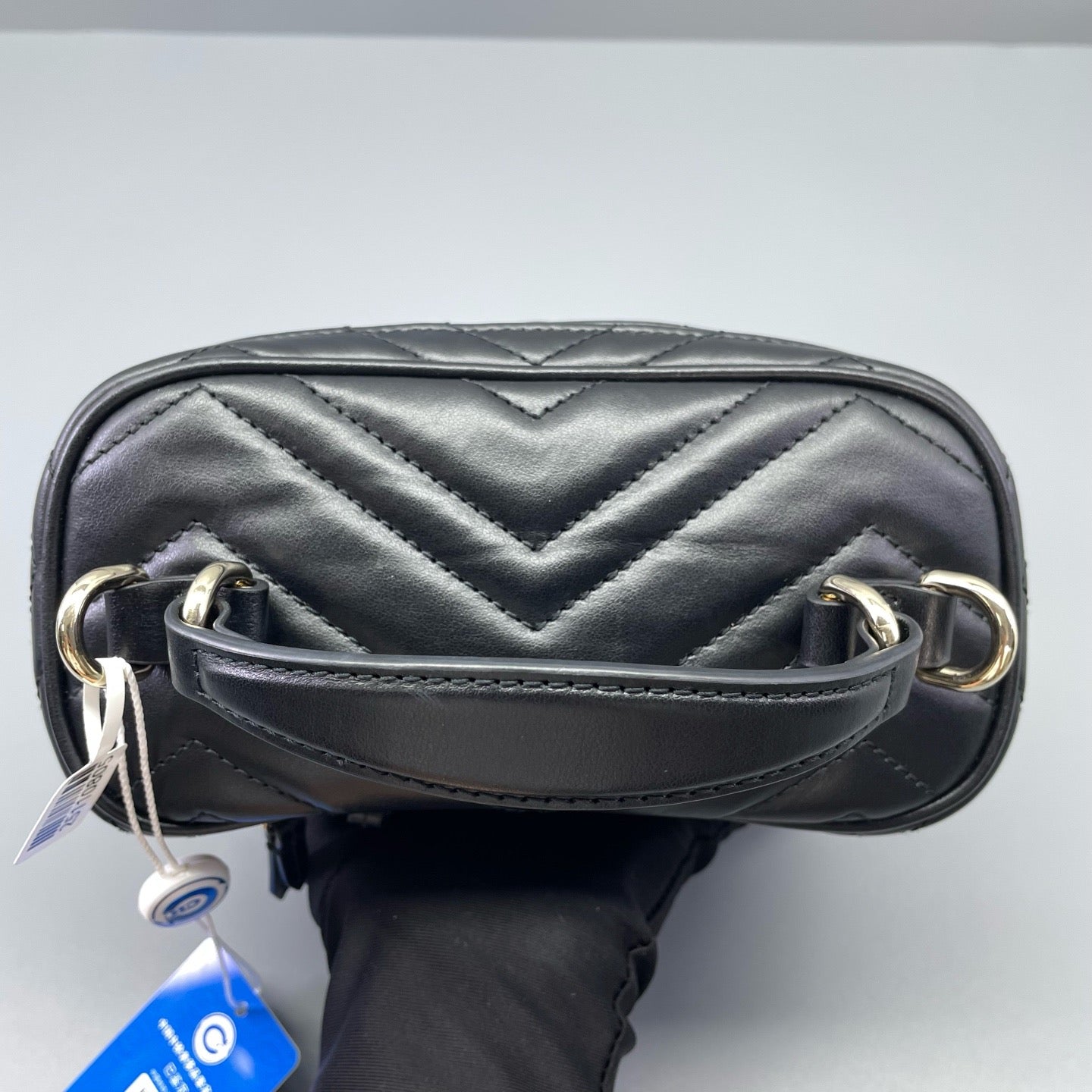Gucci - GG Marmont Small Vanity Case - Leather - Black - (mini)