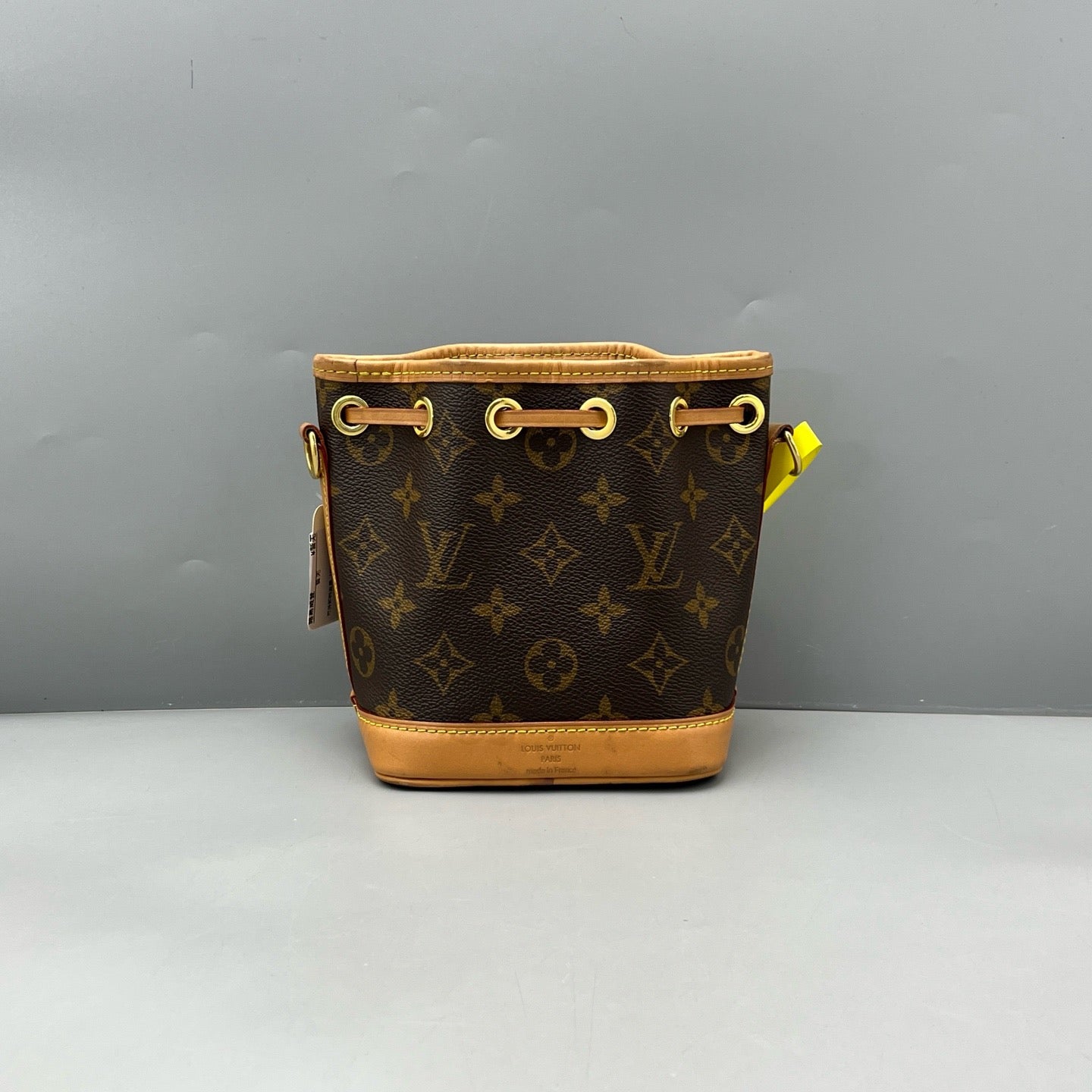 Louis Vuitton - Nano Noé - Monogram coated canvas with Vachetta leather trim - Brown - (mini)